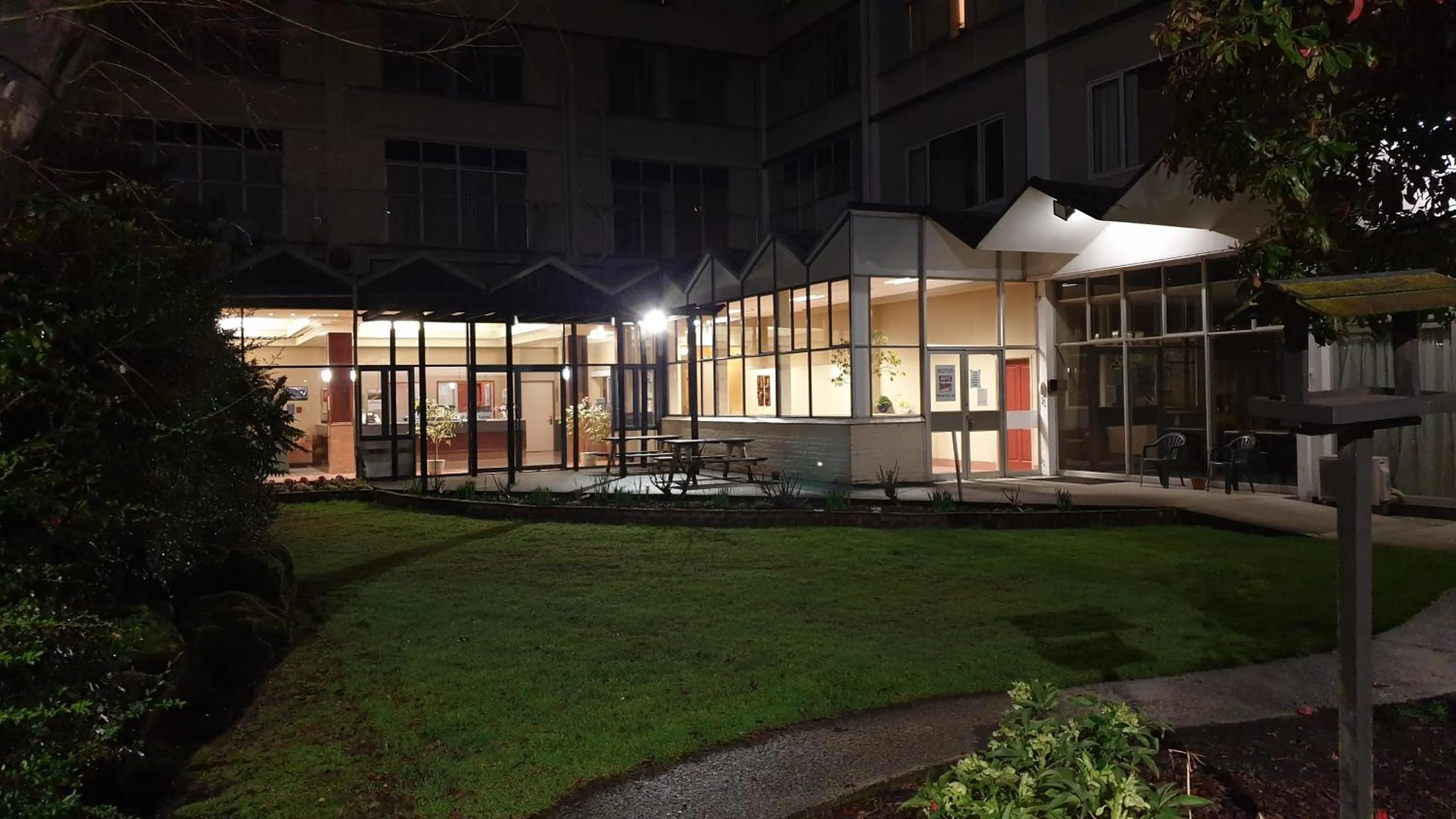 Property building in 97 Motel Moray