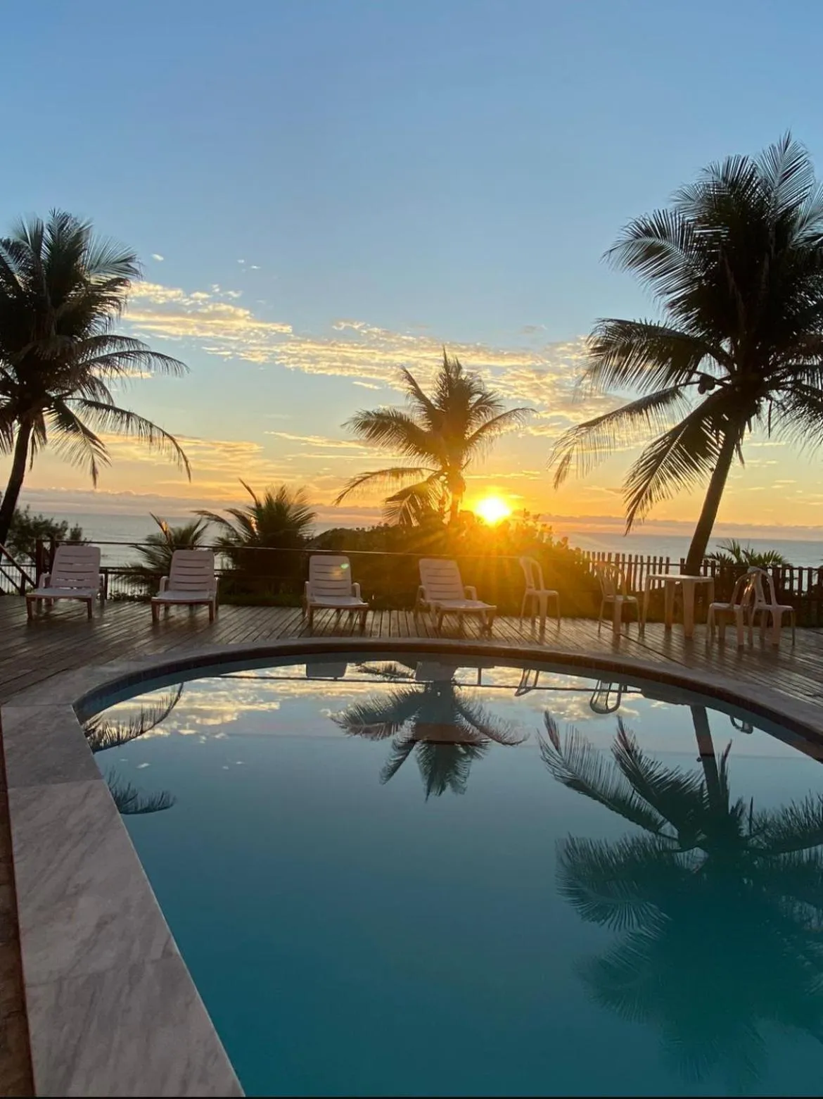 Swimming pool in Atlântico Flat 104 e 116