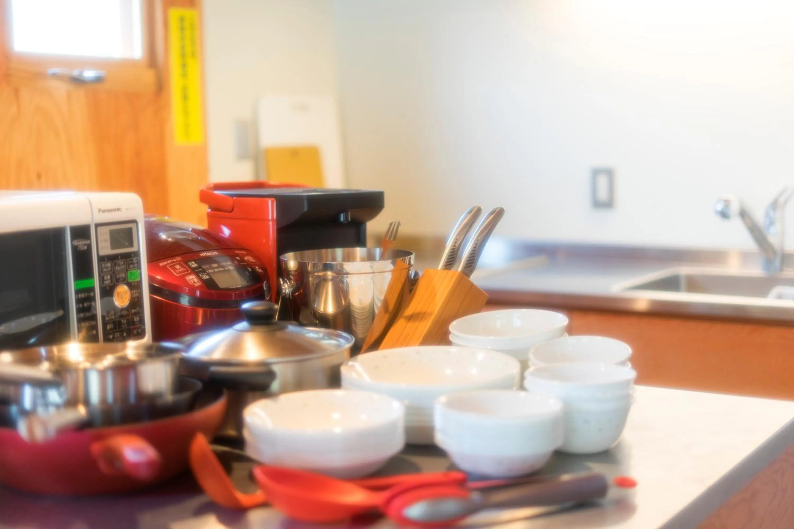 Kitchen or kitchenette in Sakura Garden