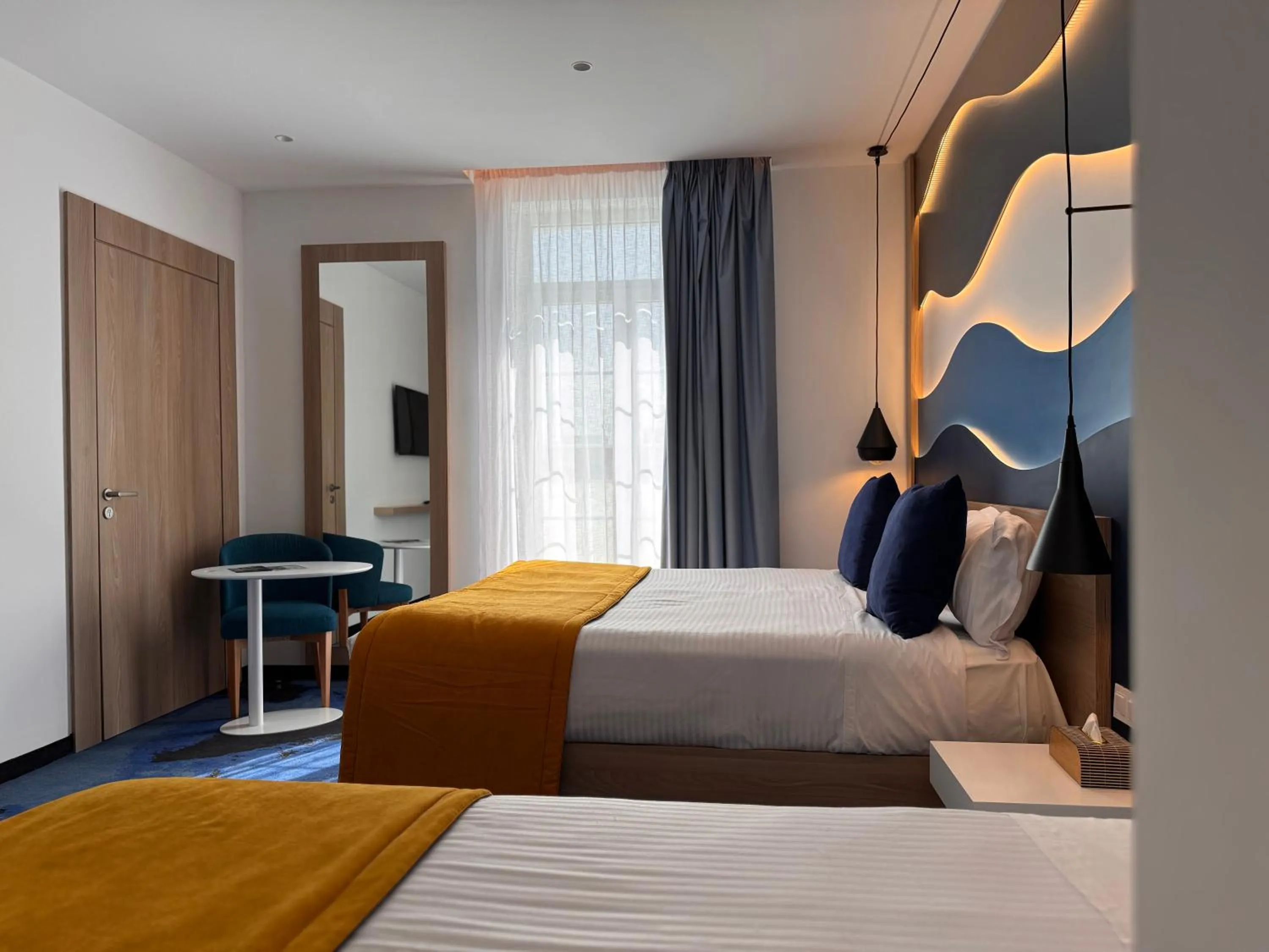 Bed in Hotel Carlton