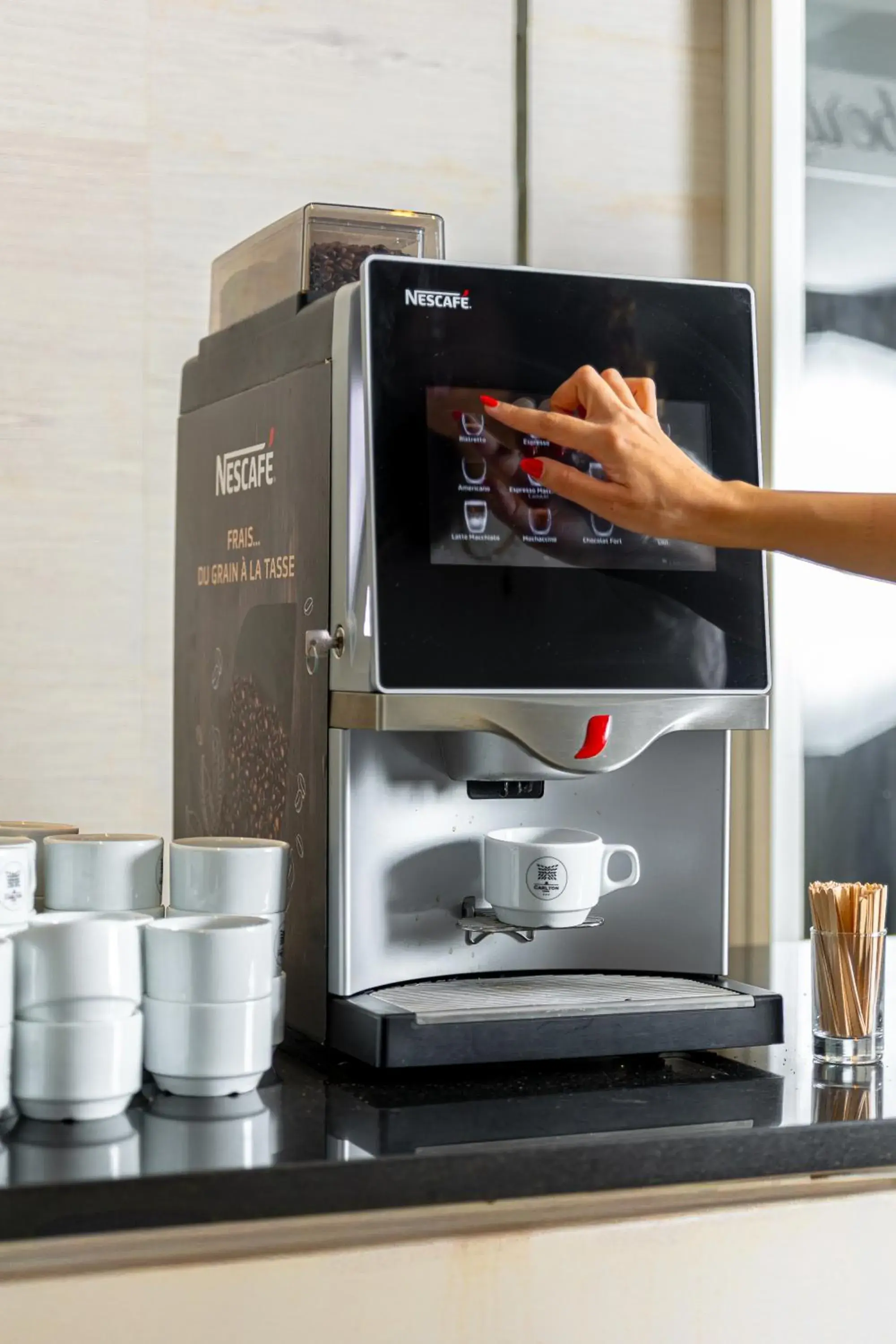 Buffet breakfast in Hotel Carlton Buffet breakfast in Hotel Carlton