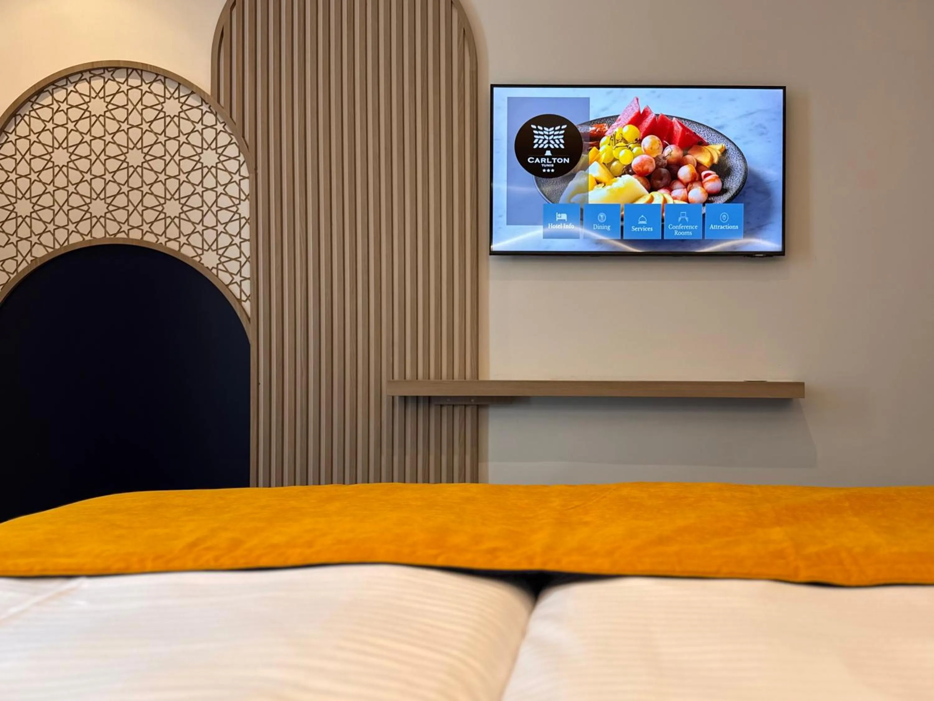 Bedroom, Bed in Hotel Carlton