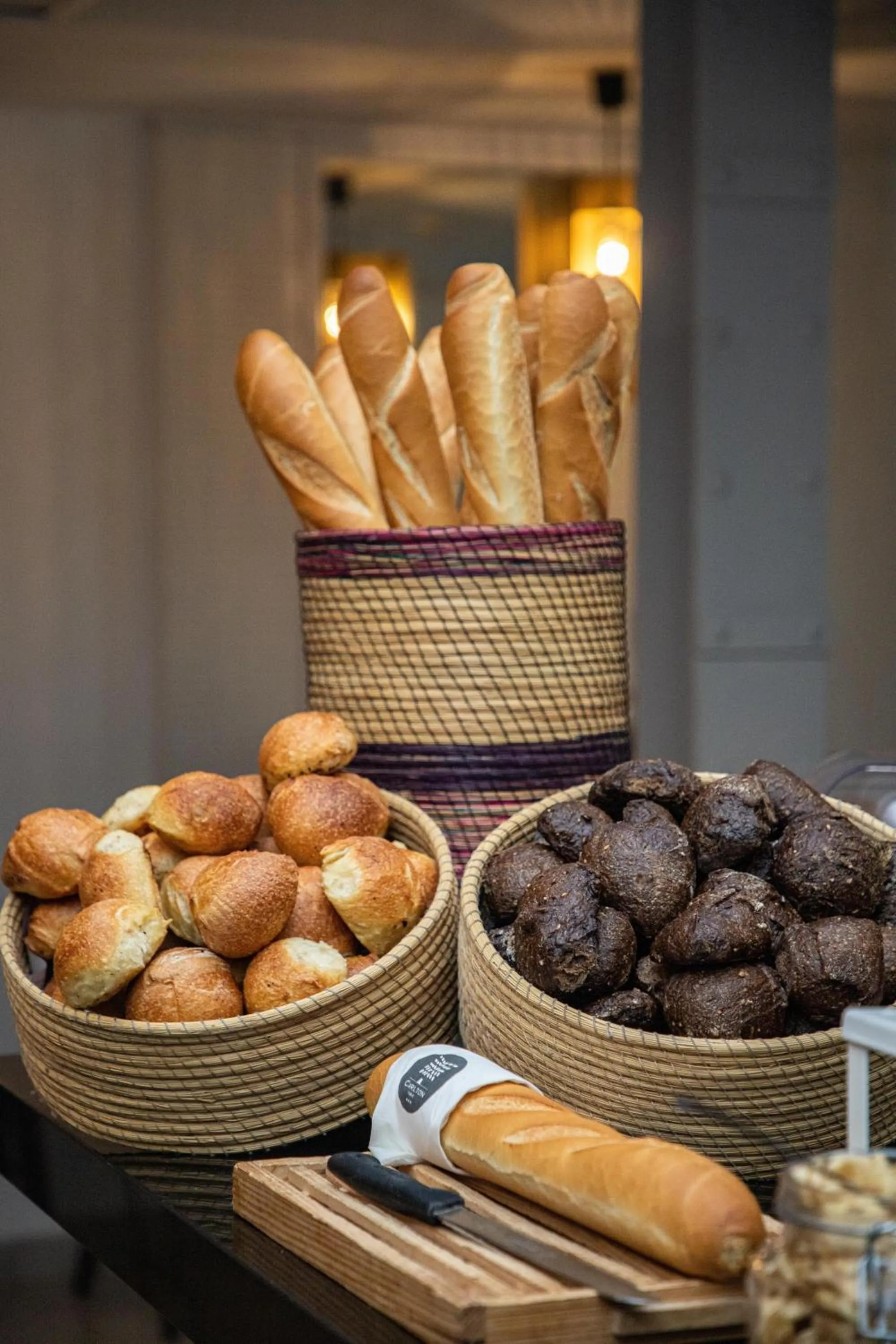 Buffet breakfast in Hotel Carlton