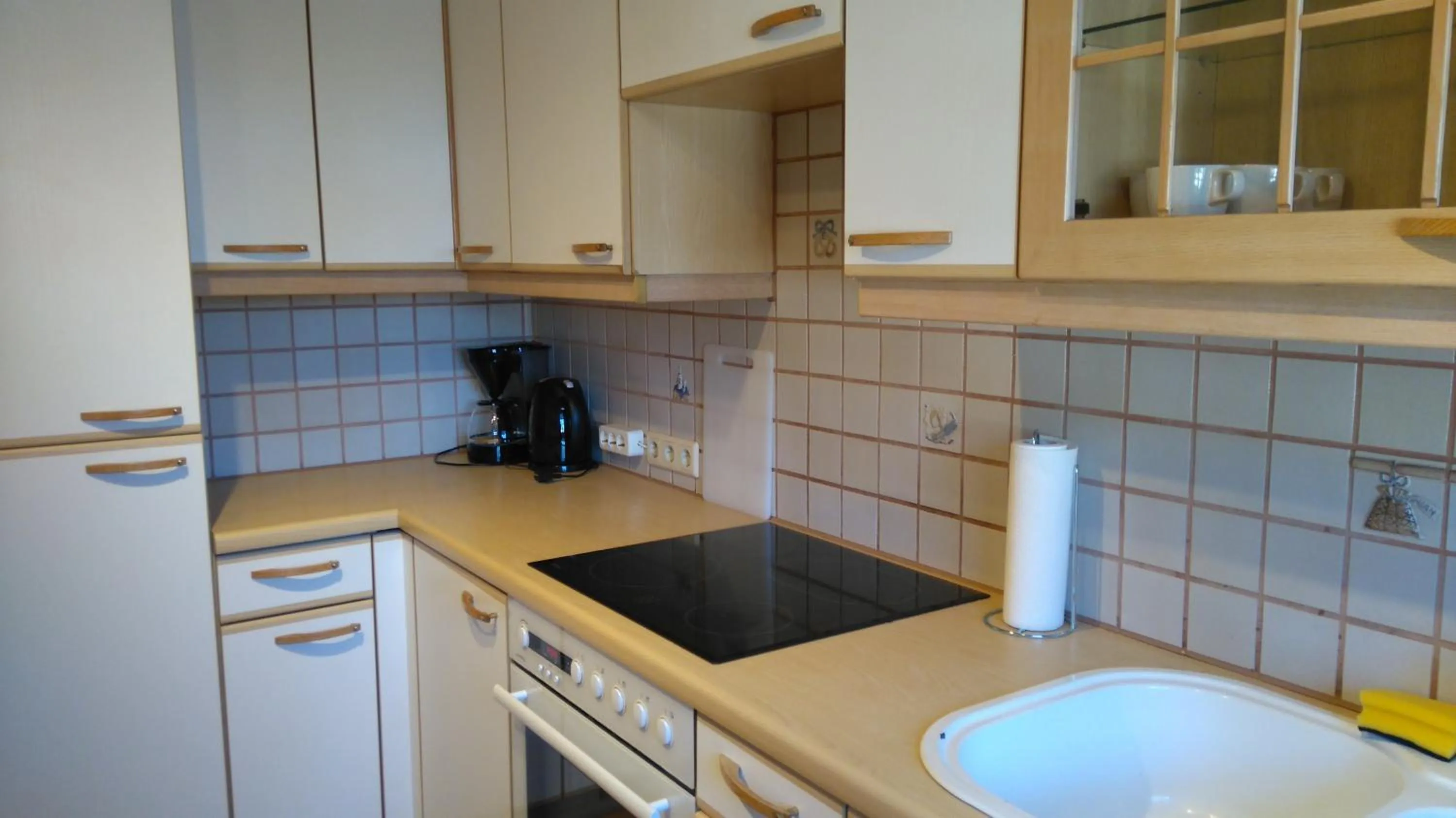 Kitchen or kitchenette in Pension Elisabeth - Rooms & Apartments