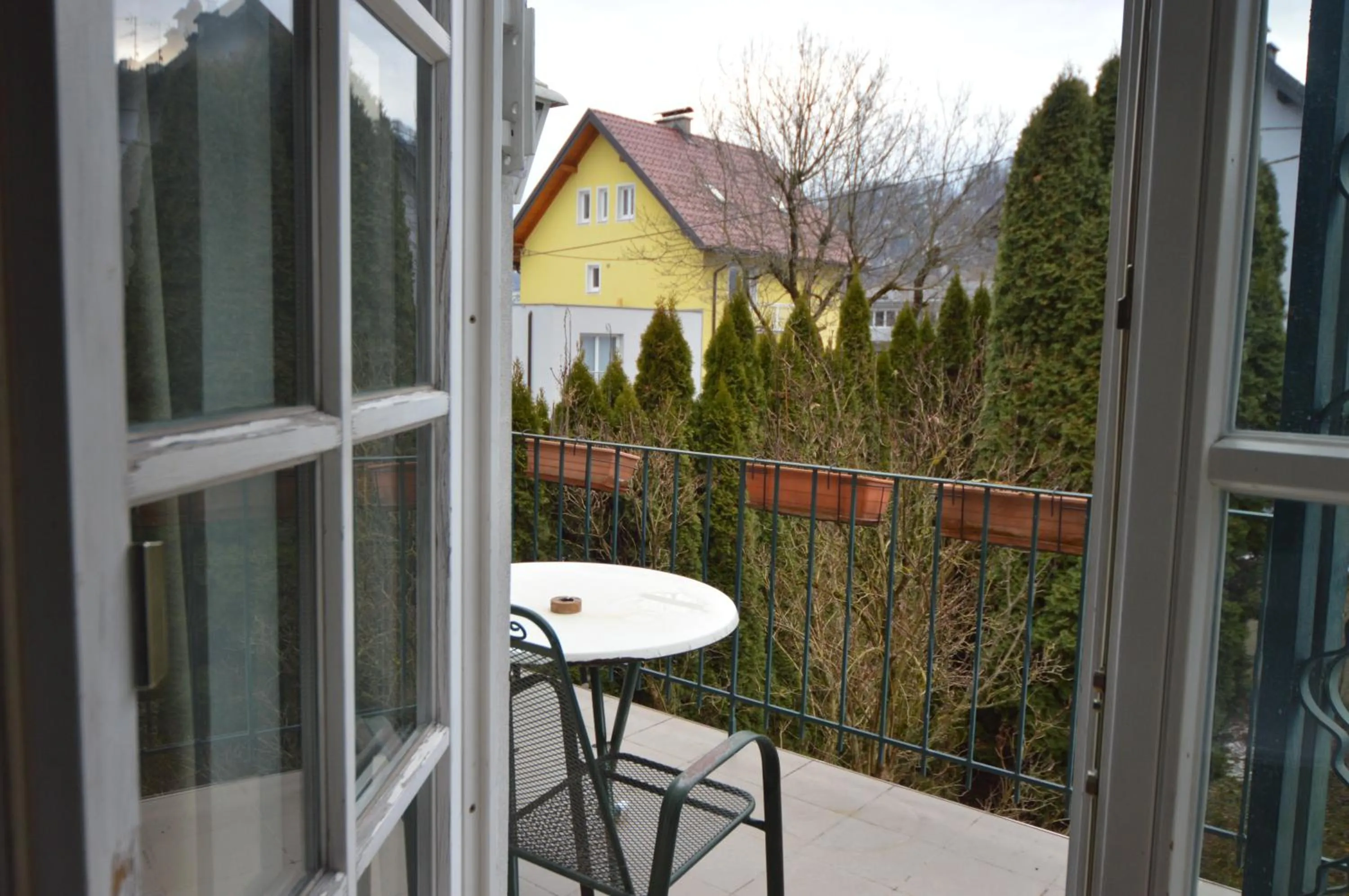 Balcony/Terrace in Pension Elisabeth - Rooms & Apartments