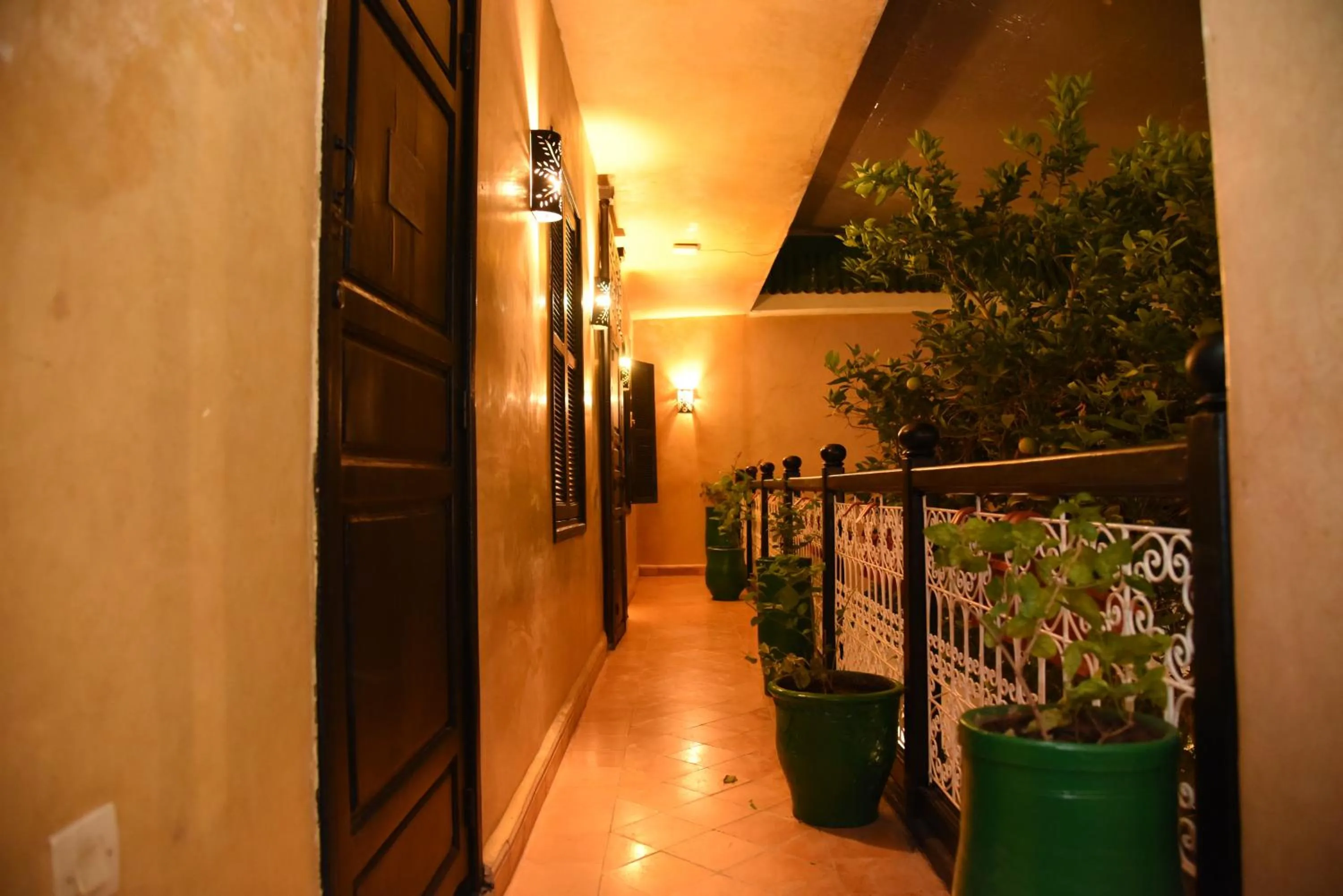 Inner courtyard view in Riad Du Petit Prince