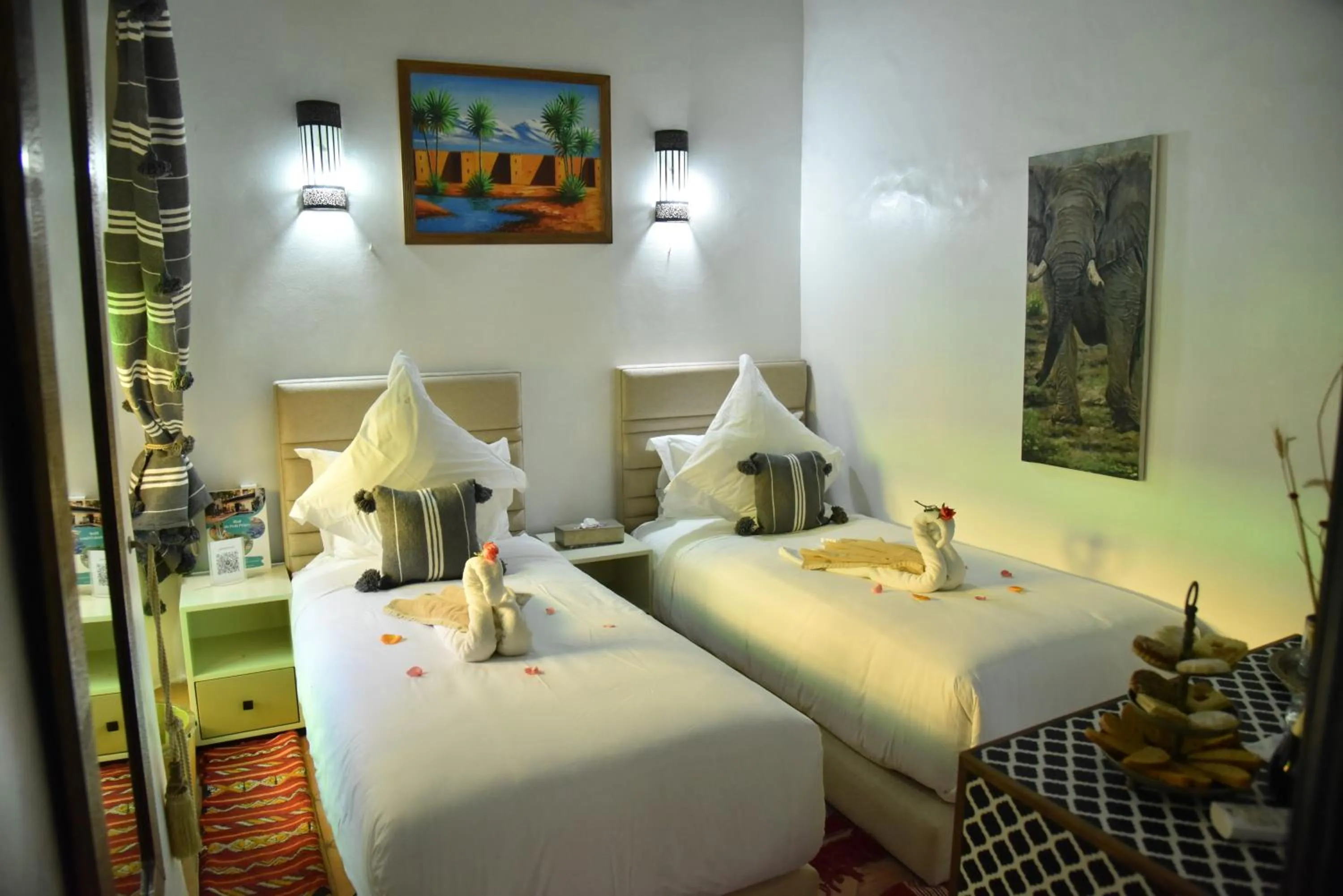 Bedroom, Bed in Riad Du Petit Prince