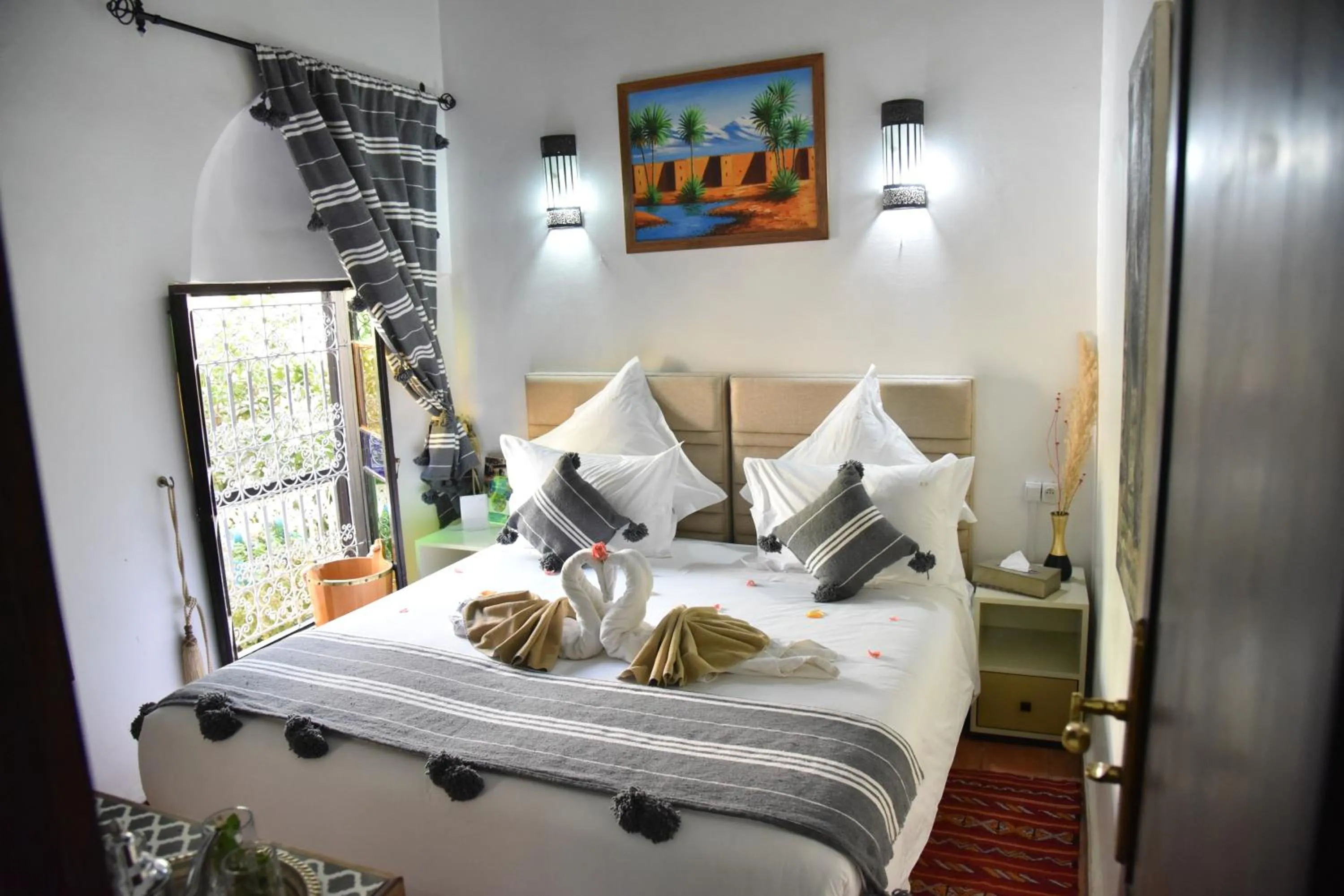 Bedroom, Bed in Riad Du Petit Prince