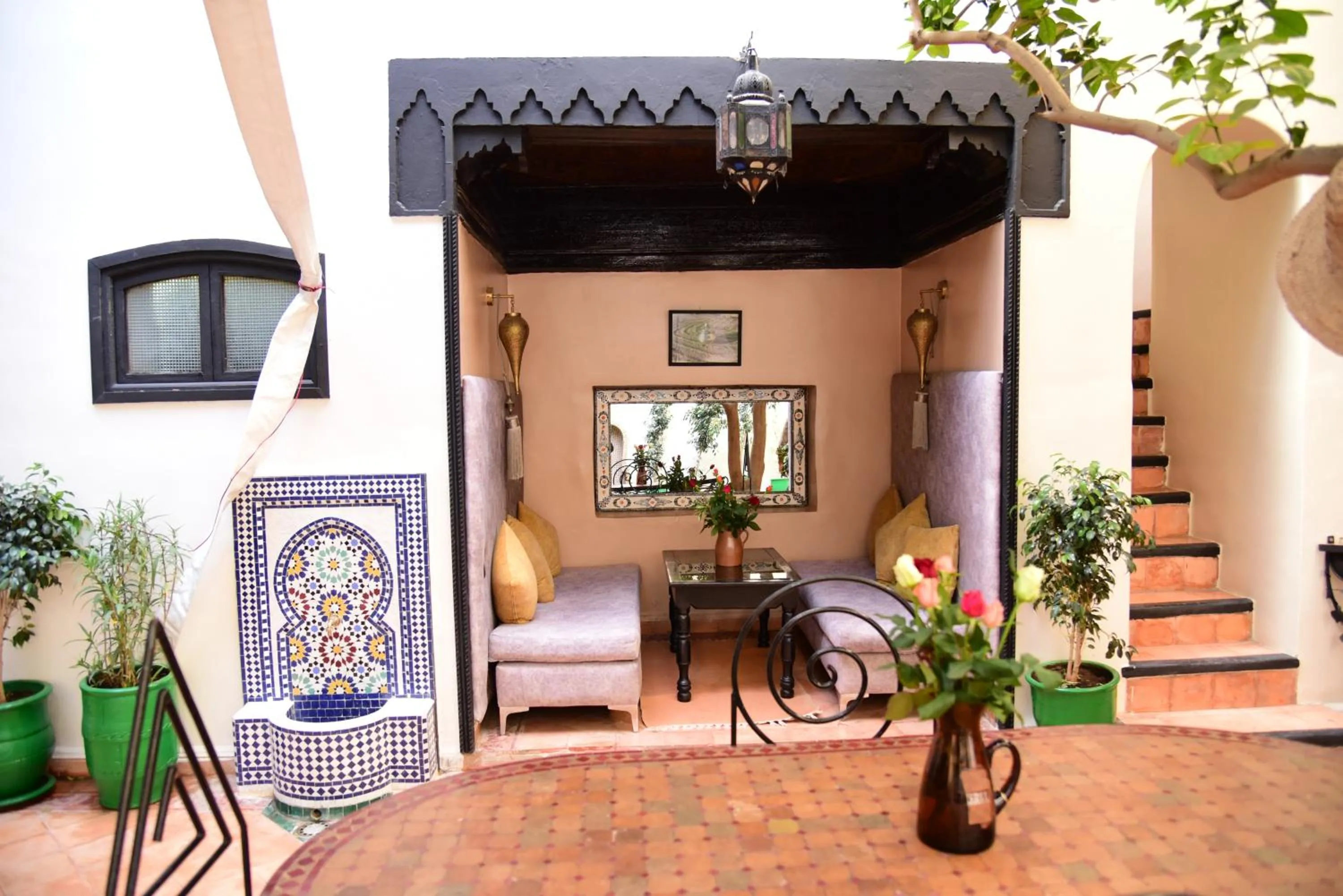 Living room in Riad Du Petit Prince