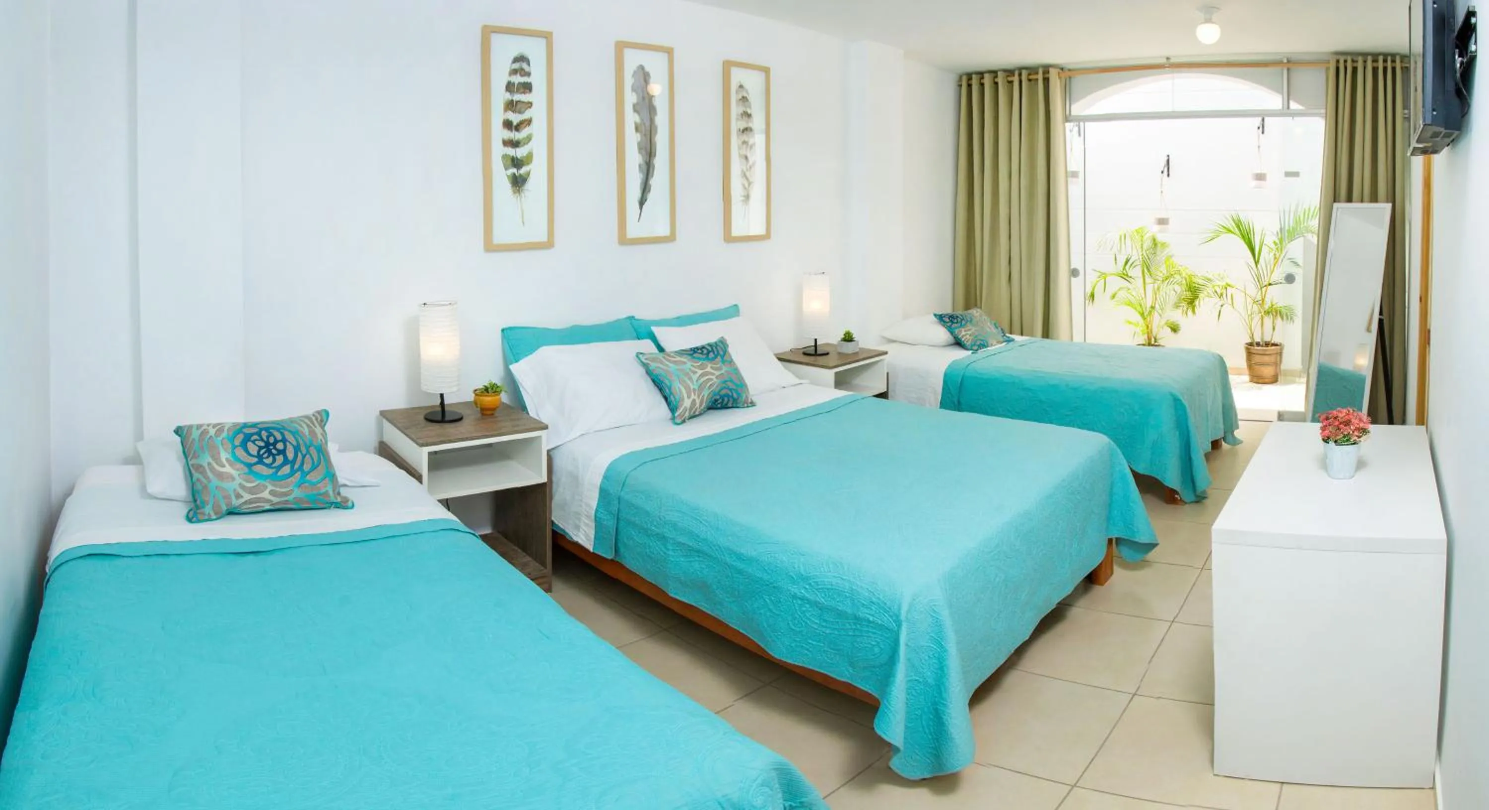 Bed in El Huerto Hostel