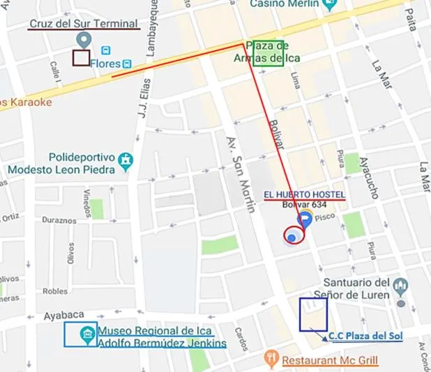 El Huerto Hostel