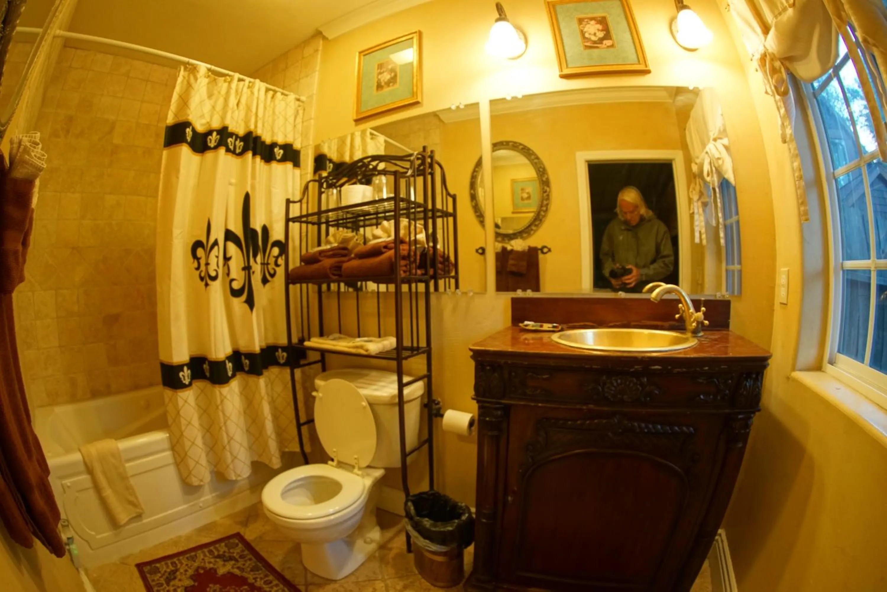 Bathroom in FLEUR DE LAC EUROPERAN INn