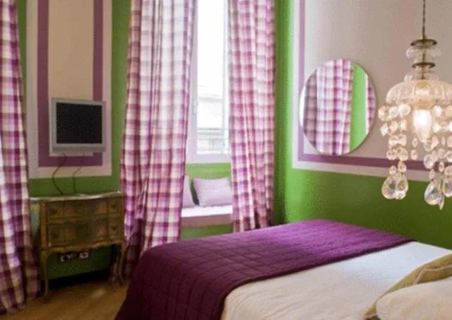 Bed in Hotel Colombo Genova