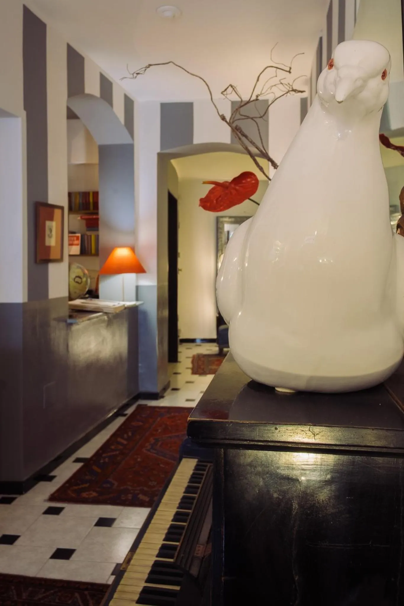 Lobby or reception in Hotel Colombo Genova