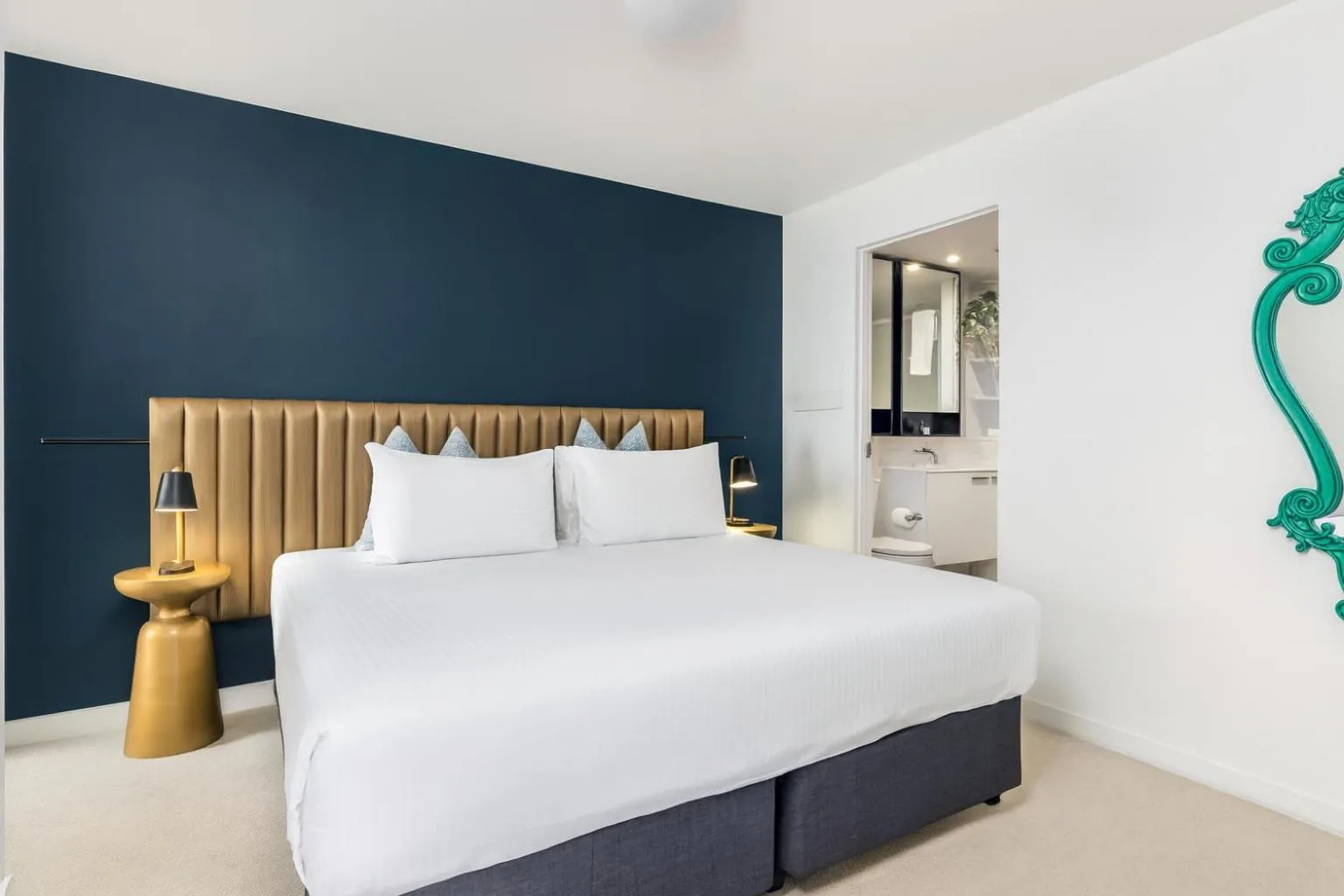 Bathroom, Bed in Quest Flemington Central