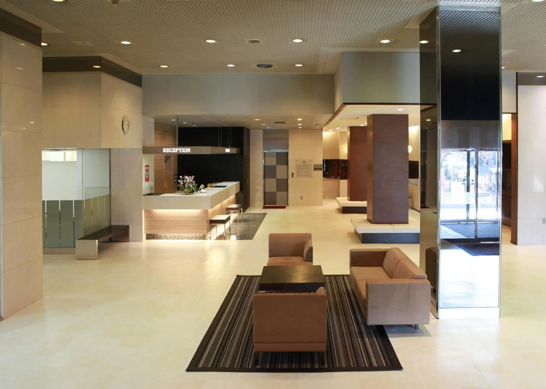 Lobby or reception in Saku Grand Hotel