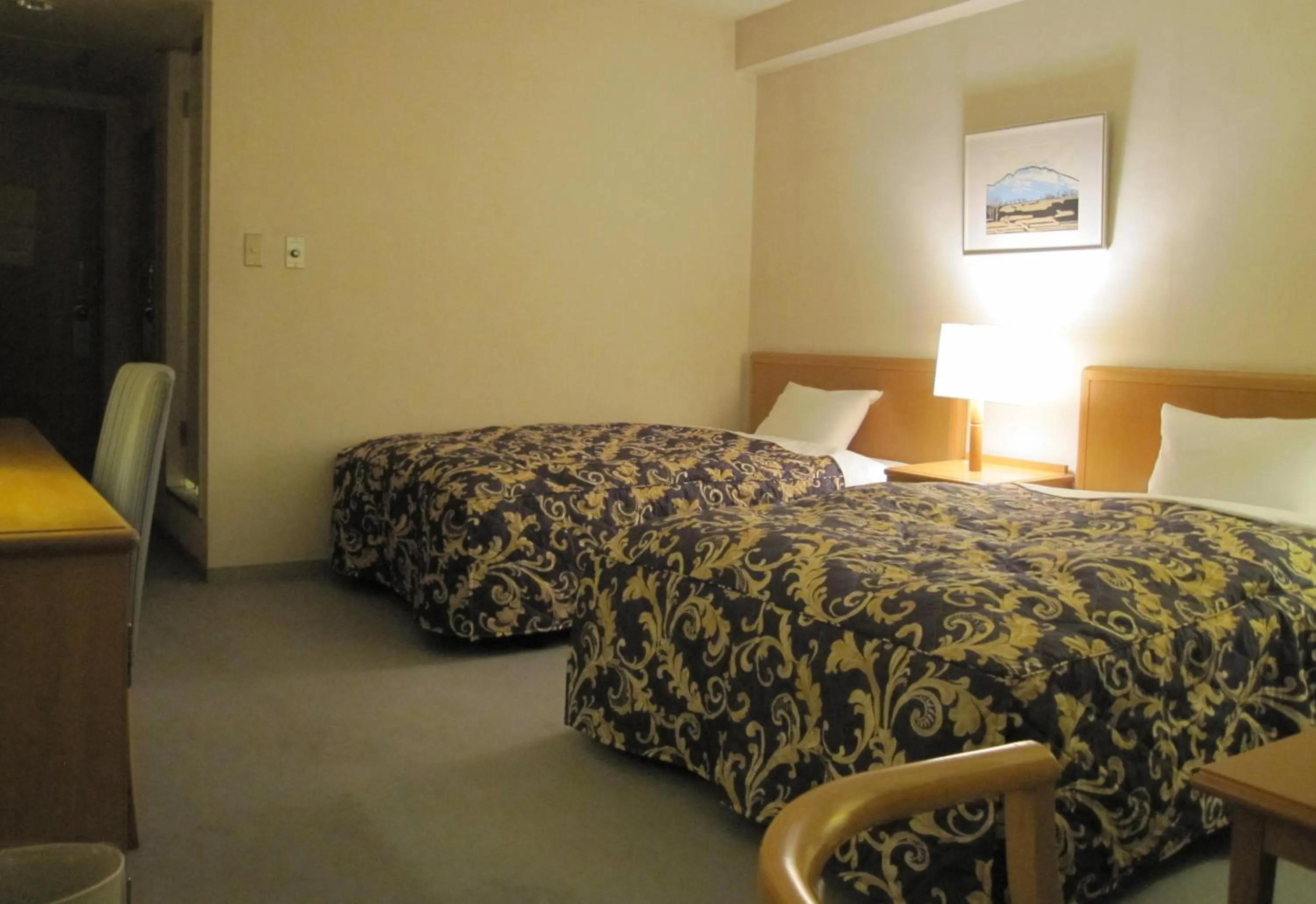 Bed in Saku Grand Hotel