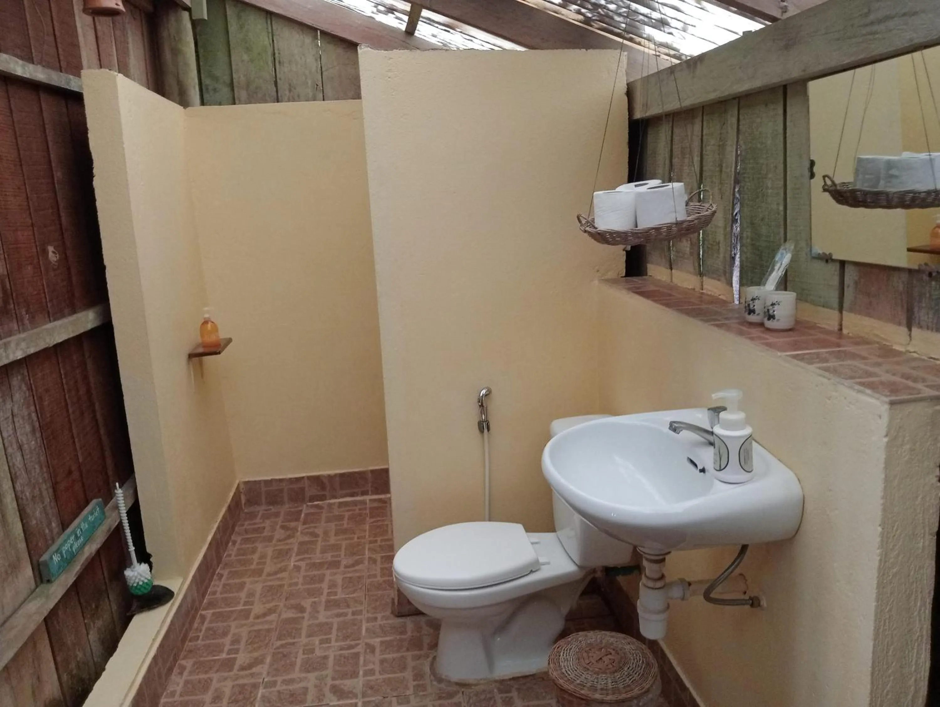 Bathroom in Koh Thmei Resort