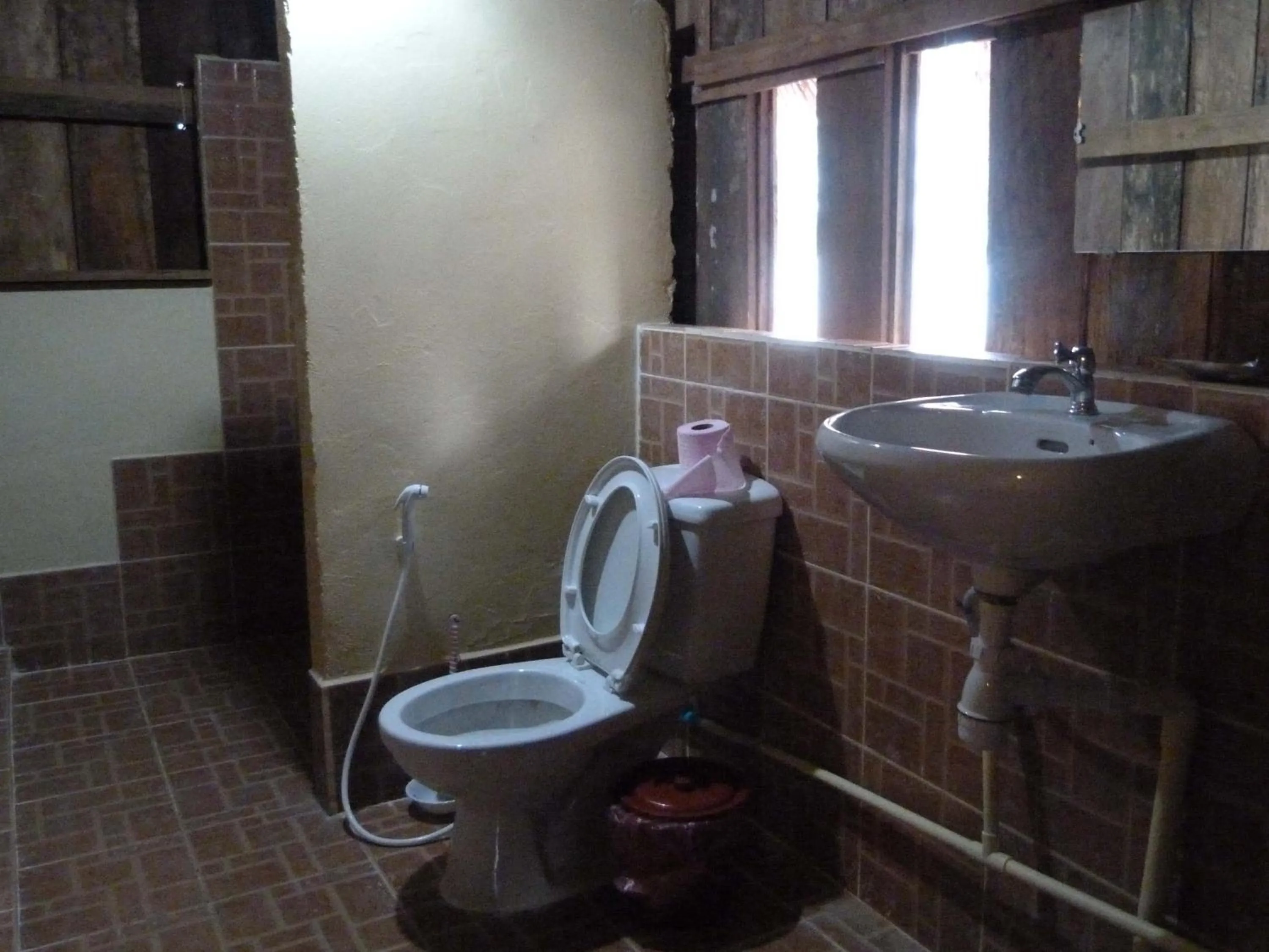 Bathroom in Koh Thmei Resort