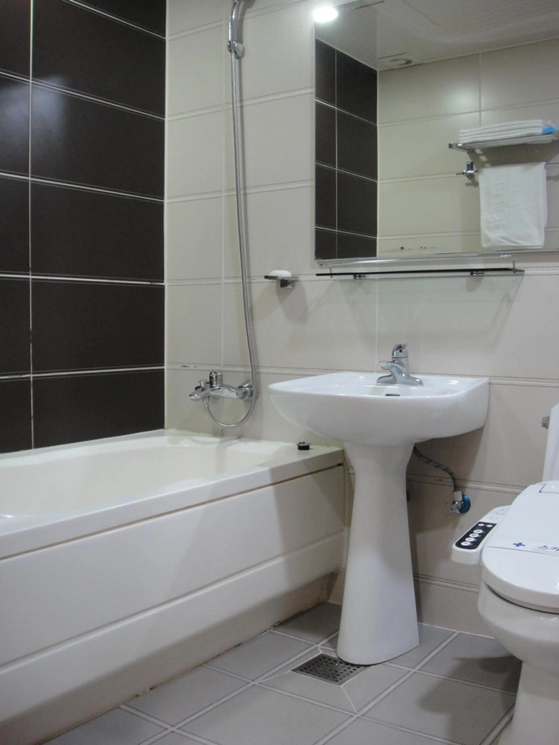 Bathroom in Sky Motel