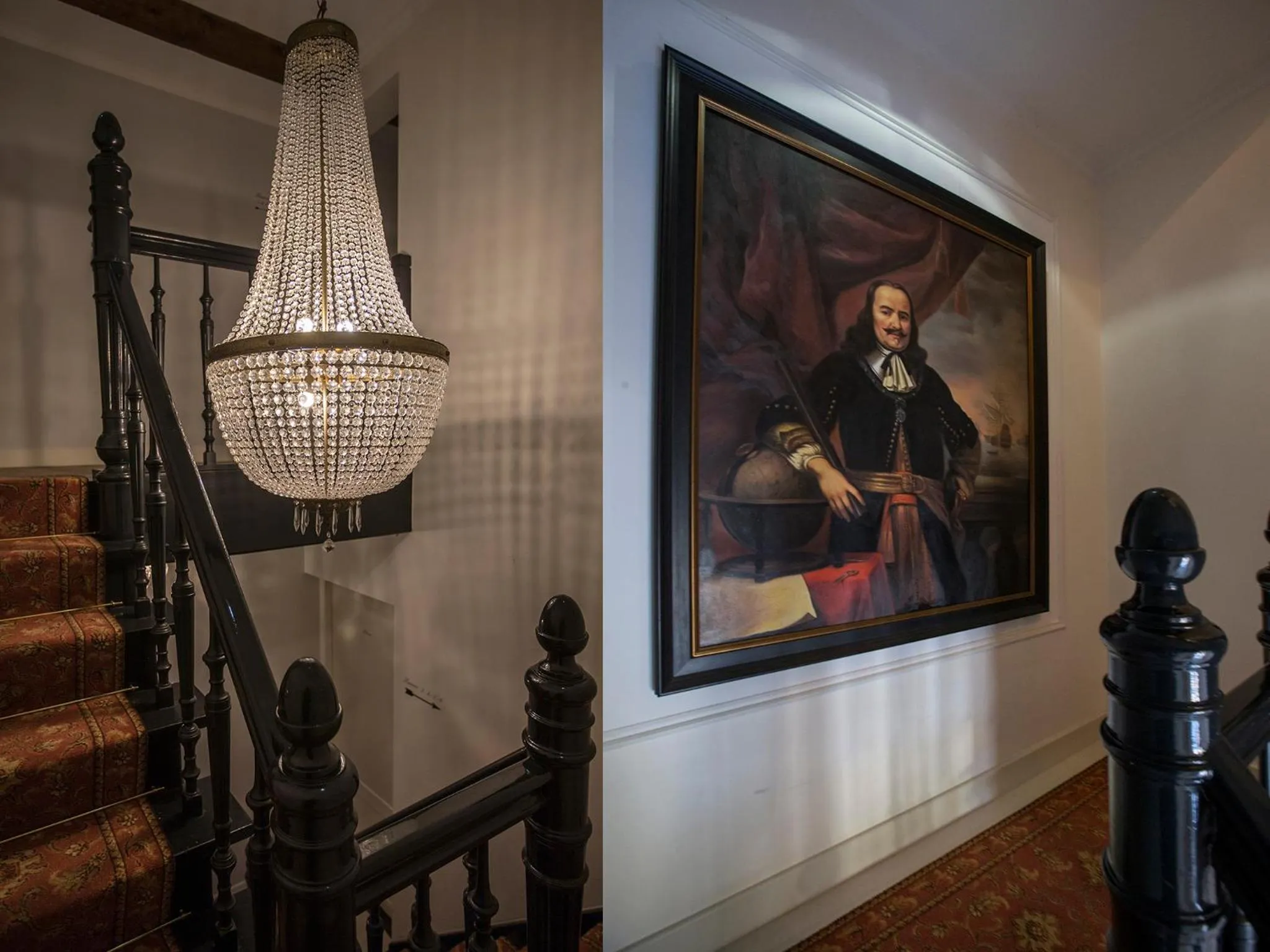 Decorative detail in B & B Hotel The Baron Crown