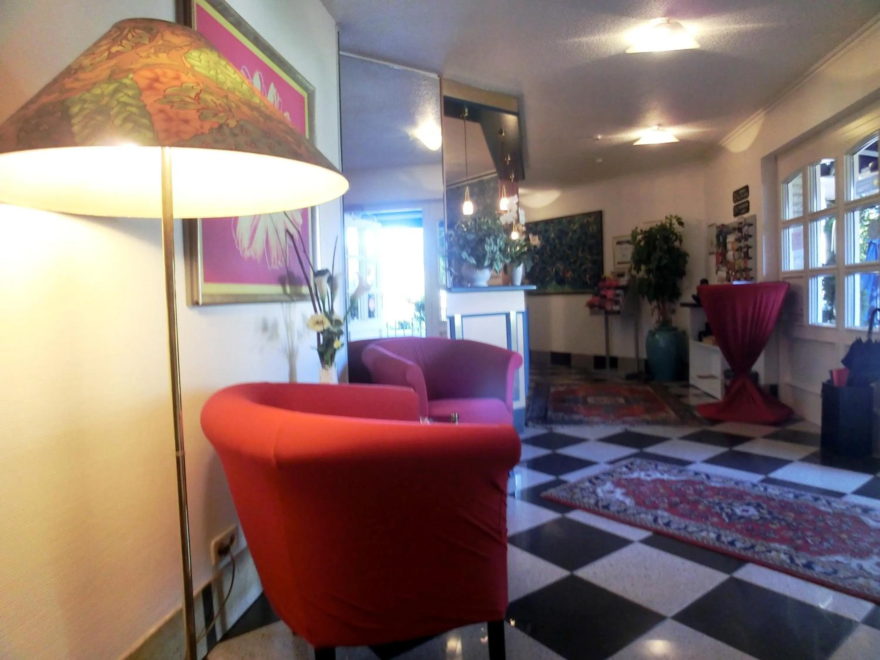 Lobby or reception in Hotel Nordic