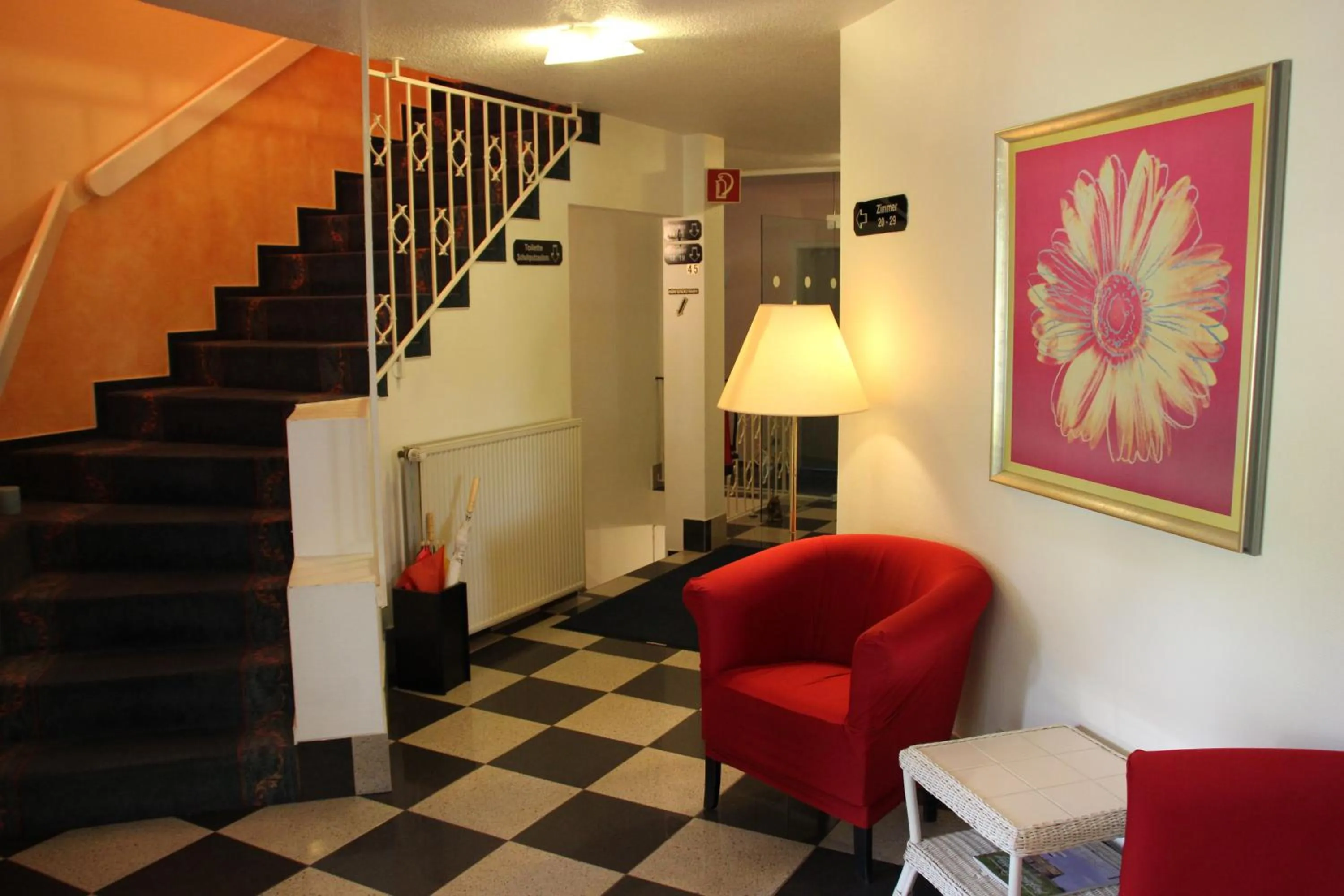 Lobby or reception in Hotel Nordic