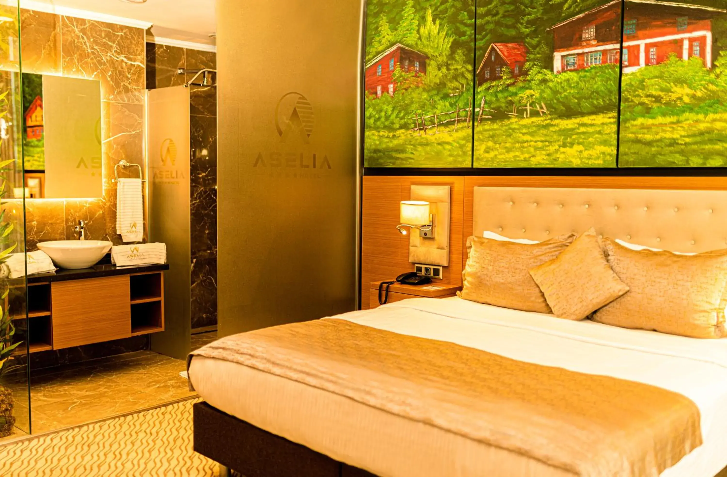 Deluxe King Room with City View in Aselia Hotel Trabzon Deluxe King Room with City View in Aselia Hotel Trabzon