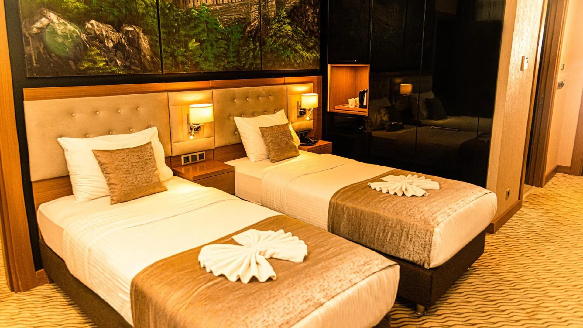 Bed in Aselia Hotel Trabzon