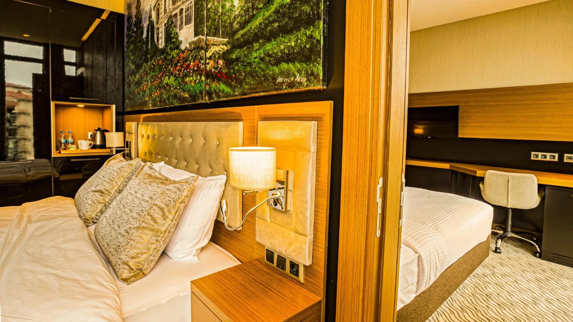 Bed in Aselia Hotel Trabzon