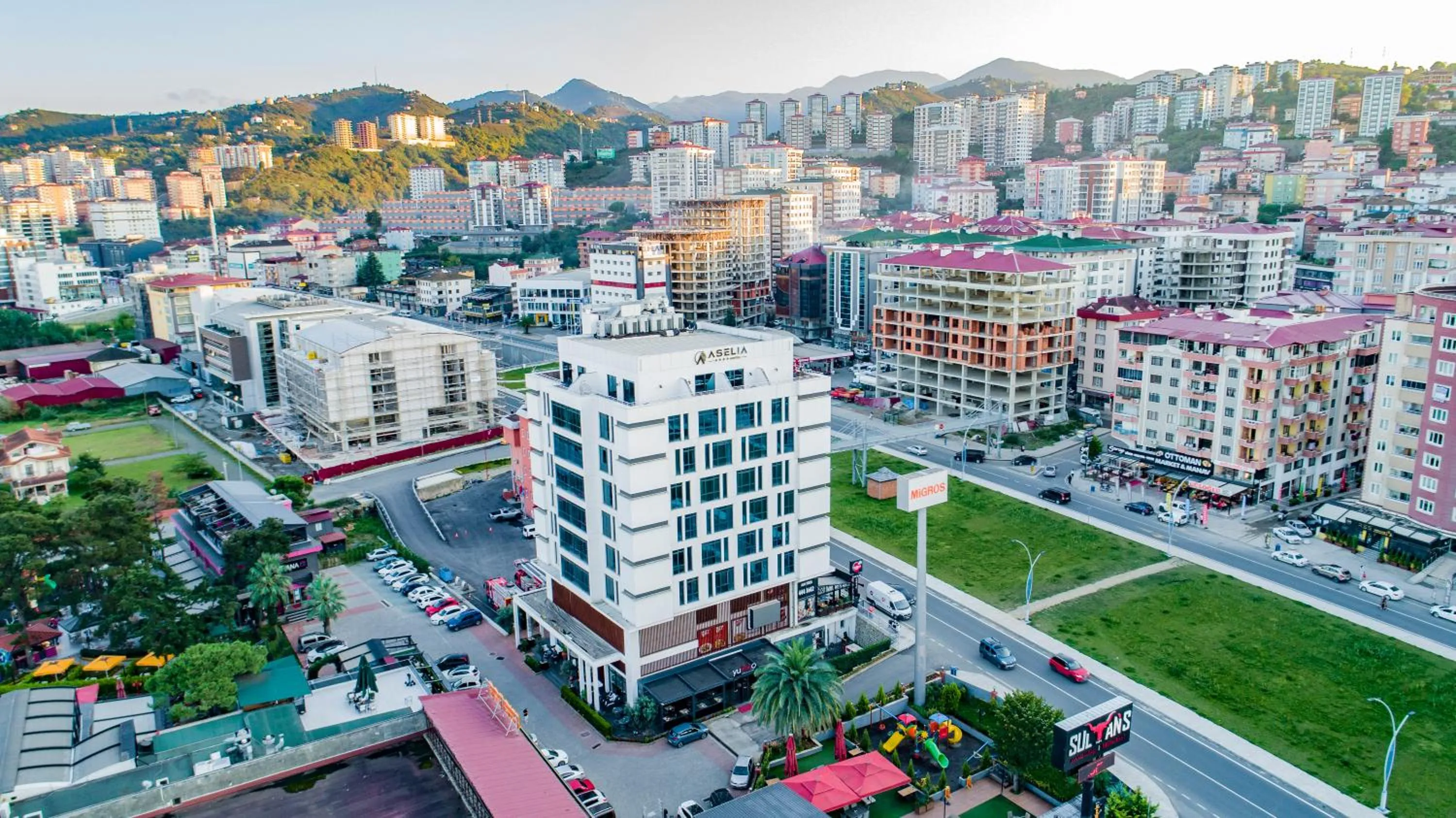 Property building in Aselia Hotel Trabzon