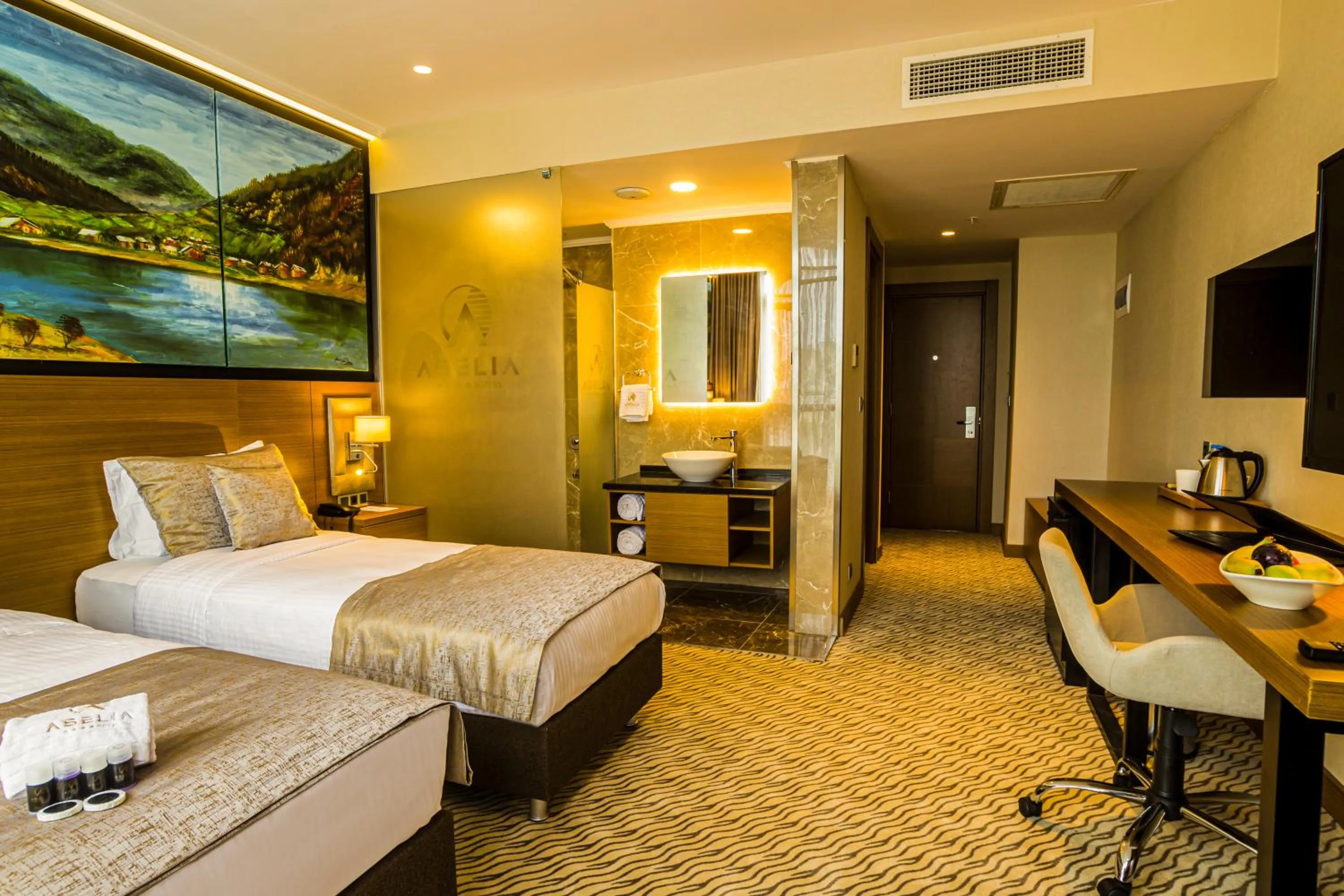 Photo of the whole room, Bed in Aselia Hotel Trabzon