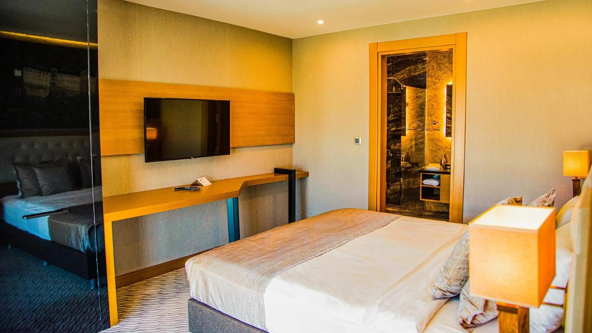 Bed in Aselia Hotel Trabzon