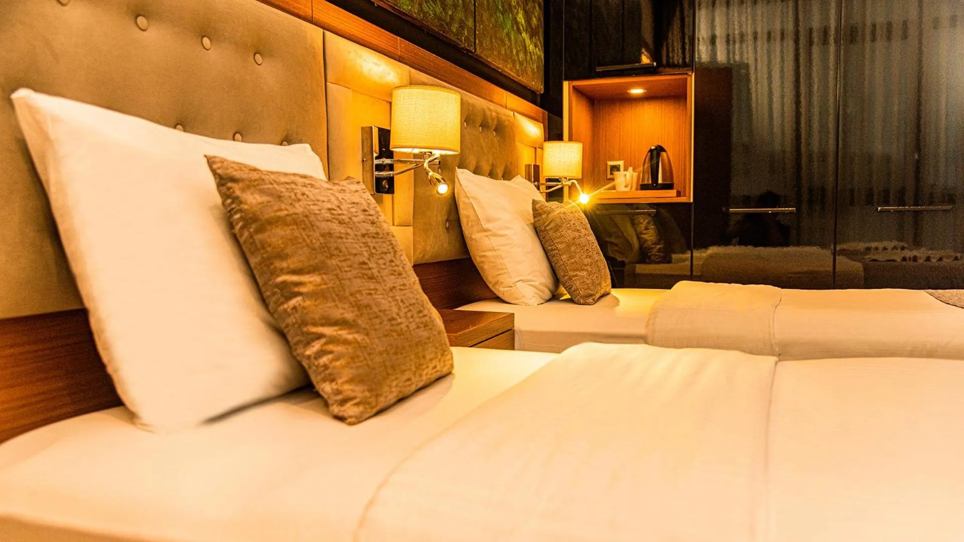 Bed in Aselia Hotel Trabzon