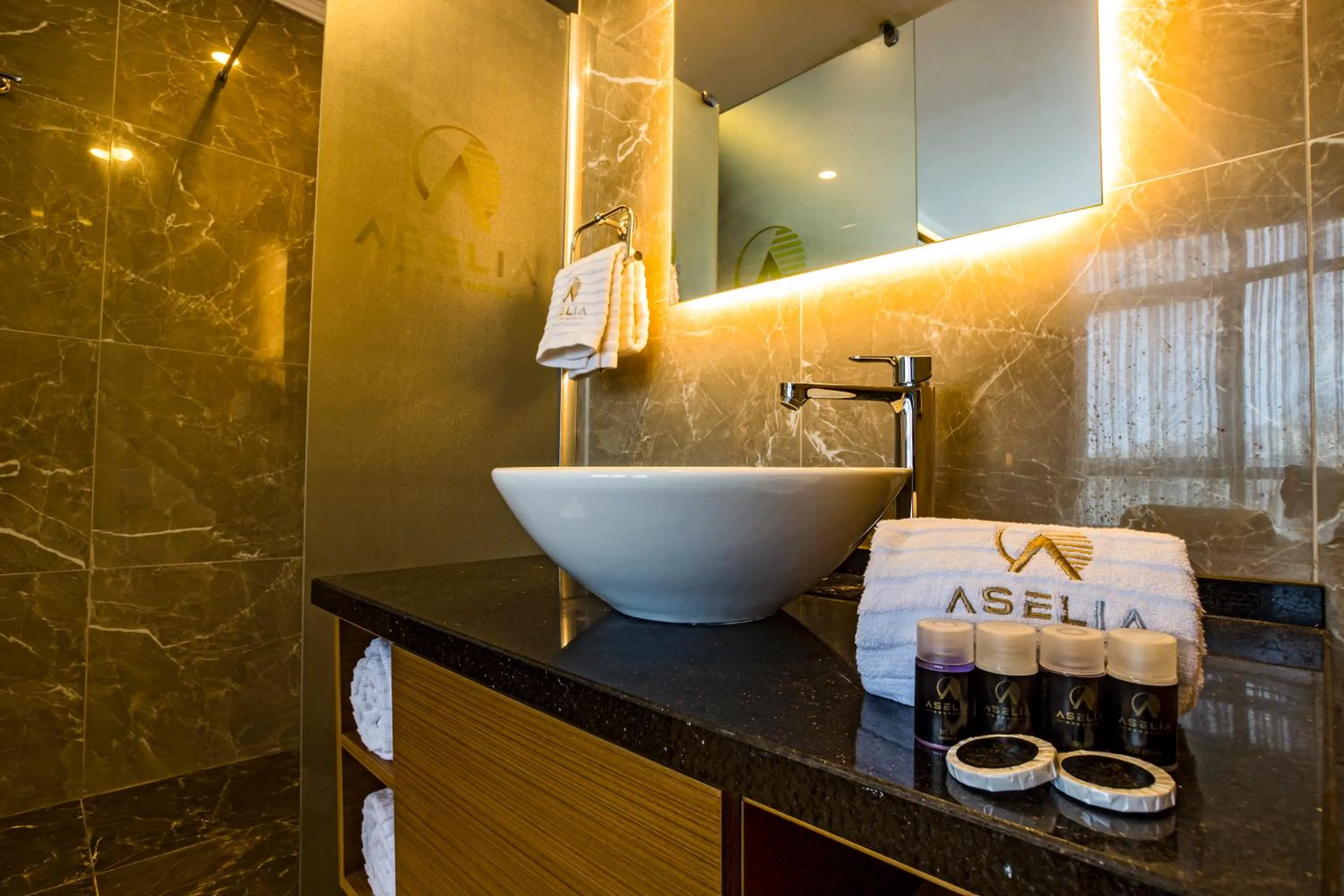 Bathroom in Aselia Hotel Trabzon