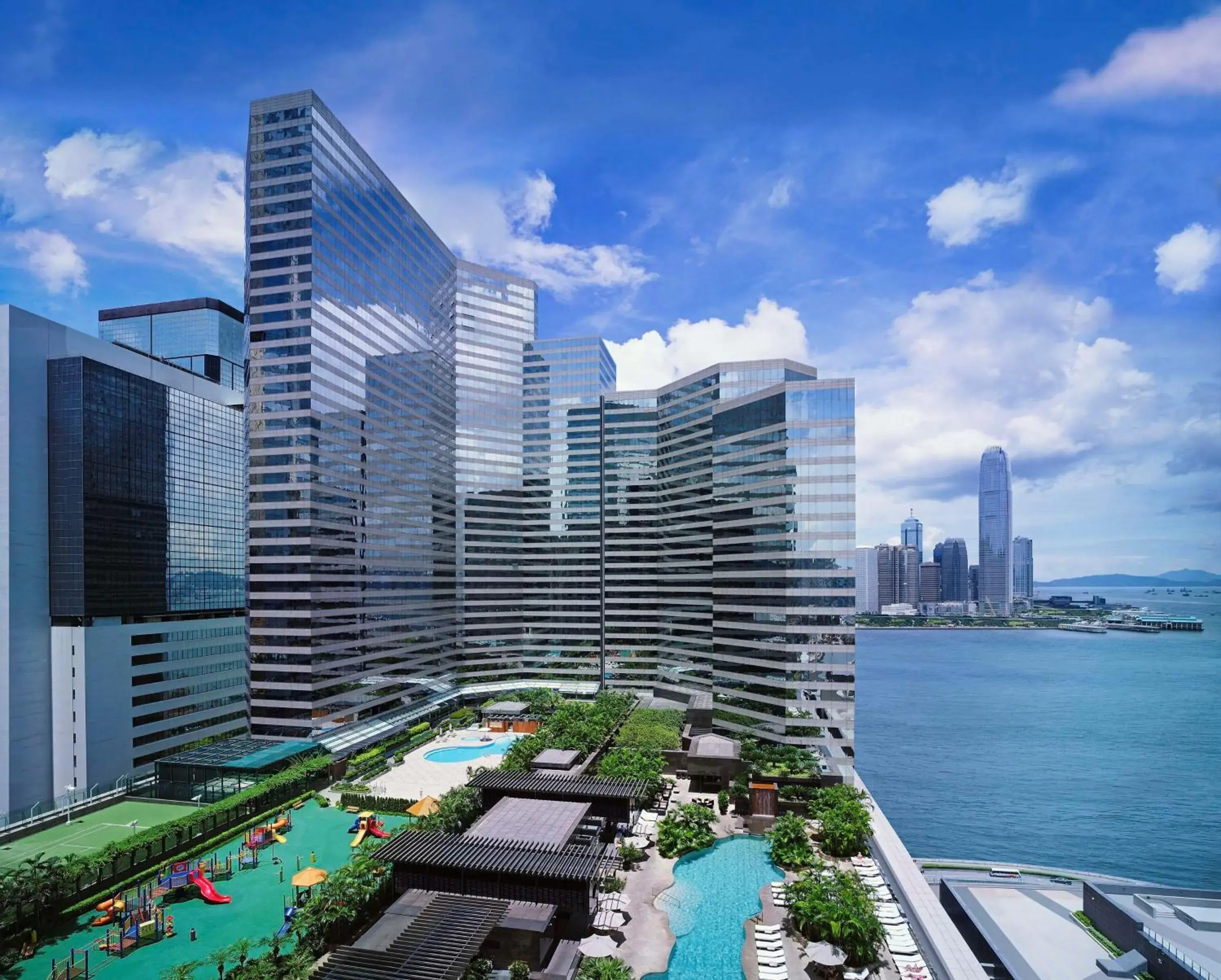Property building in Grand Hyatt Hong Kong Property building in Grand Hyatt Hong Kong