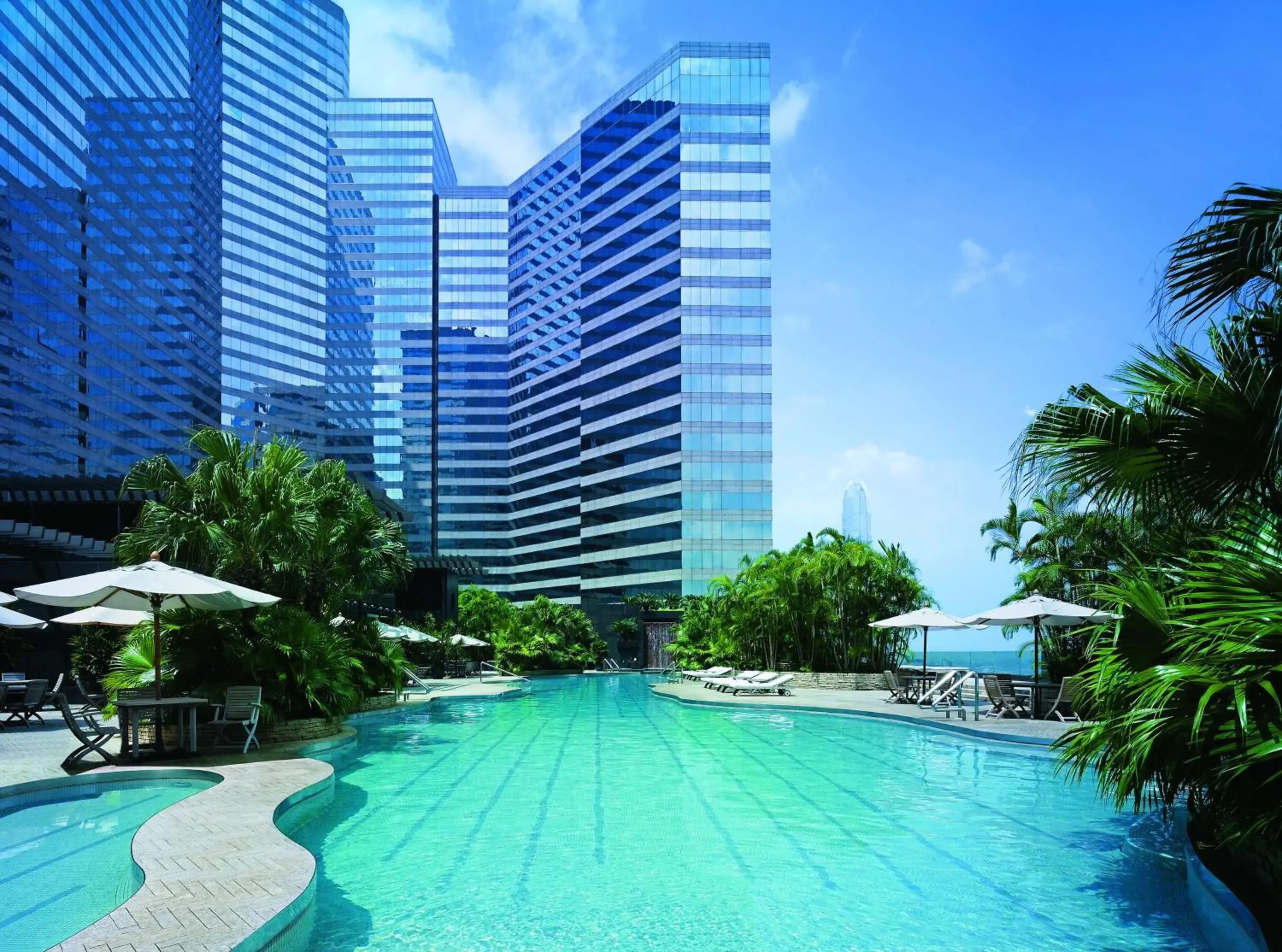 Property building in Grand Hyatt Hong Kong Property building in Grand Hyatt Hong Kong