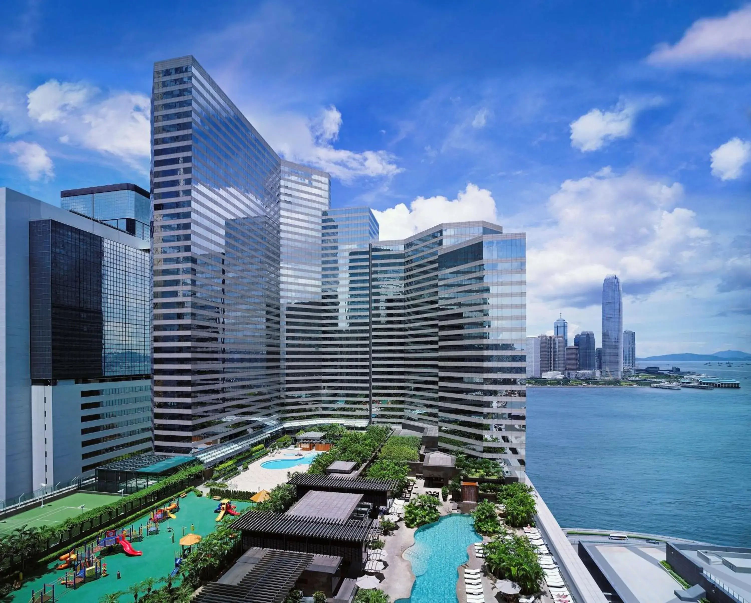 Property building in Grand Hyatt Hong Kong Property building in Grand Hyatt Hong Kong