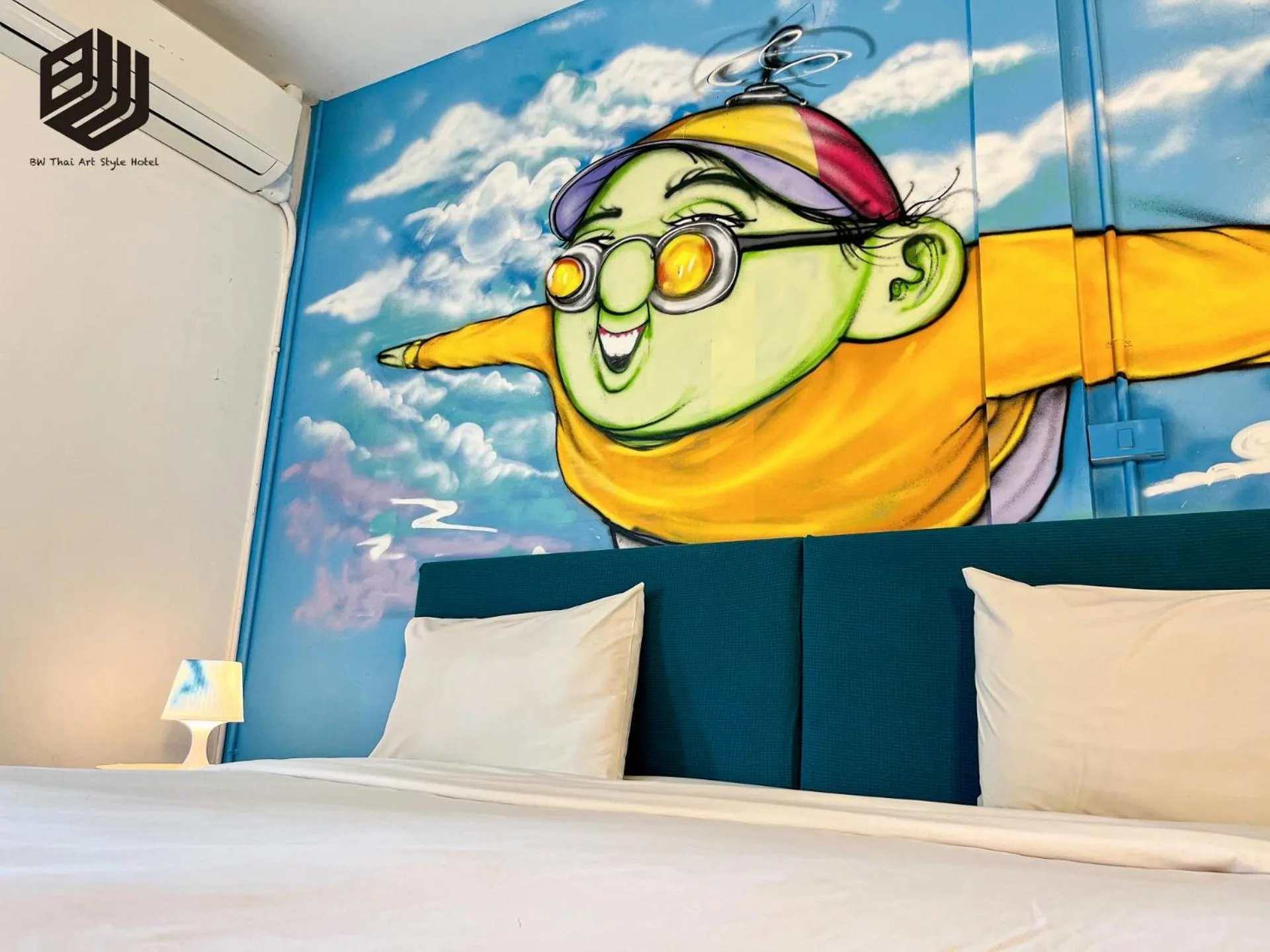 Bed in BW Thai Art Style Hotel