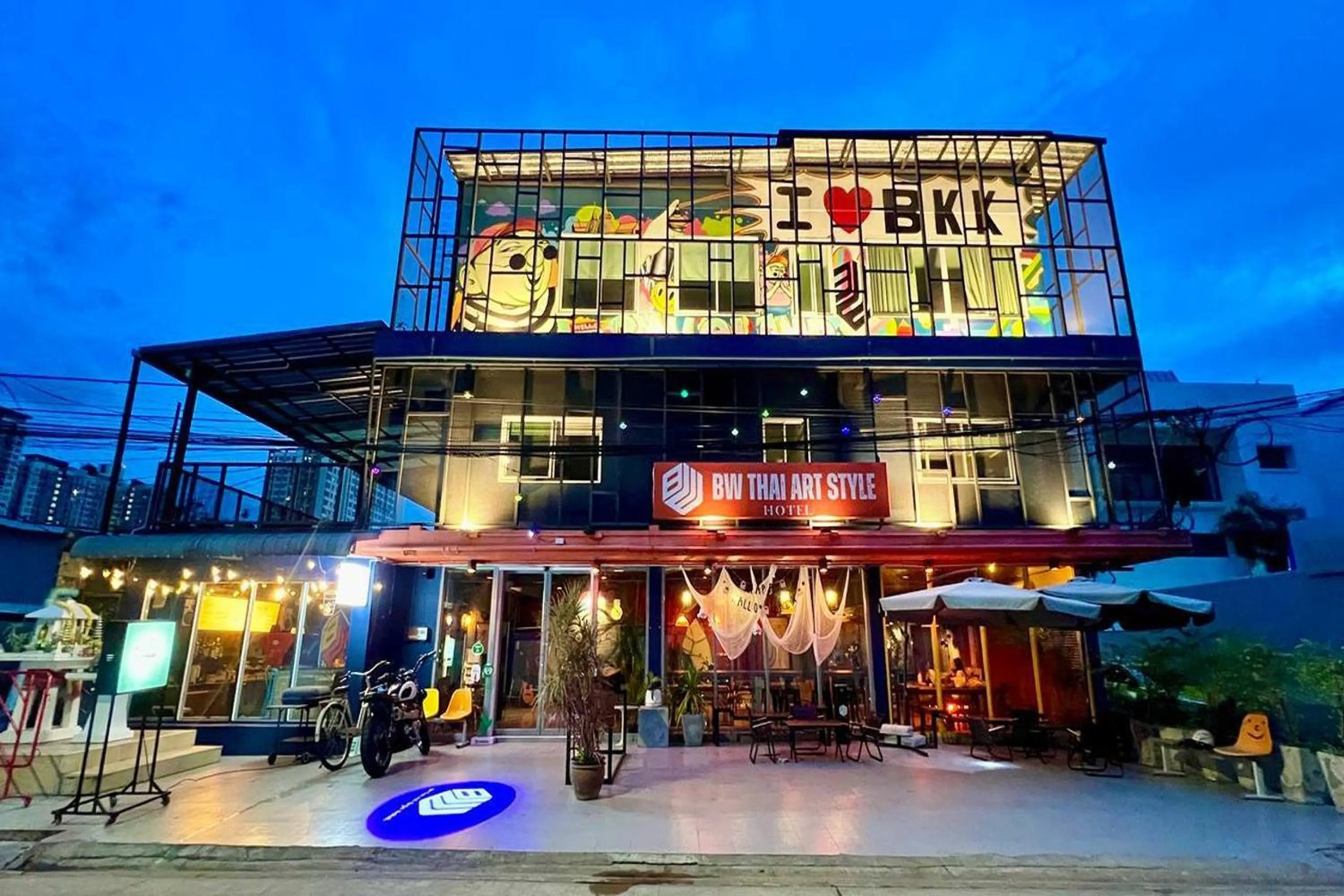 Property building in BW Thai Art Style Hotel