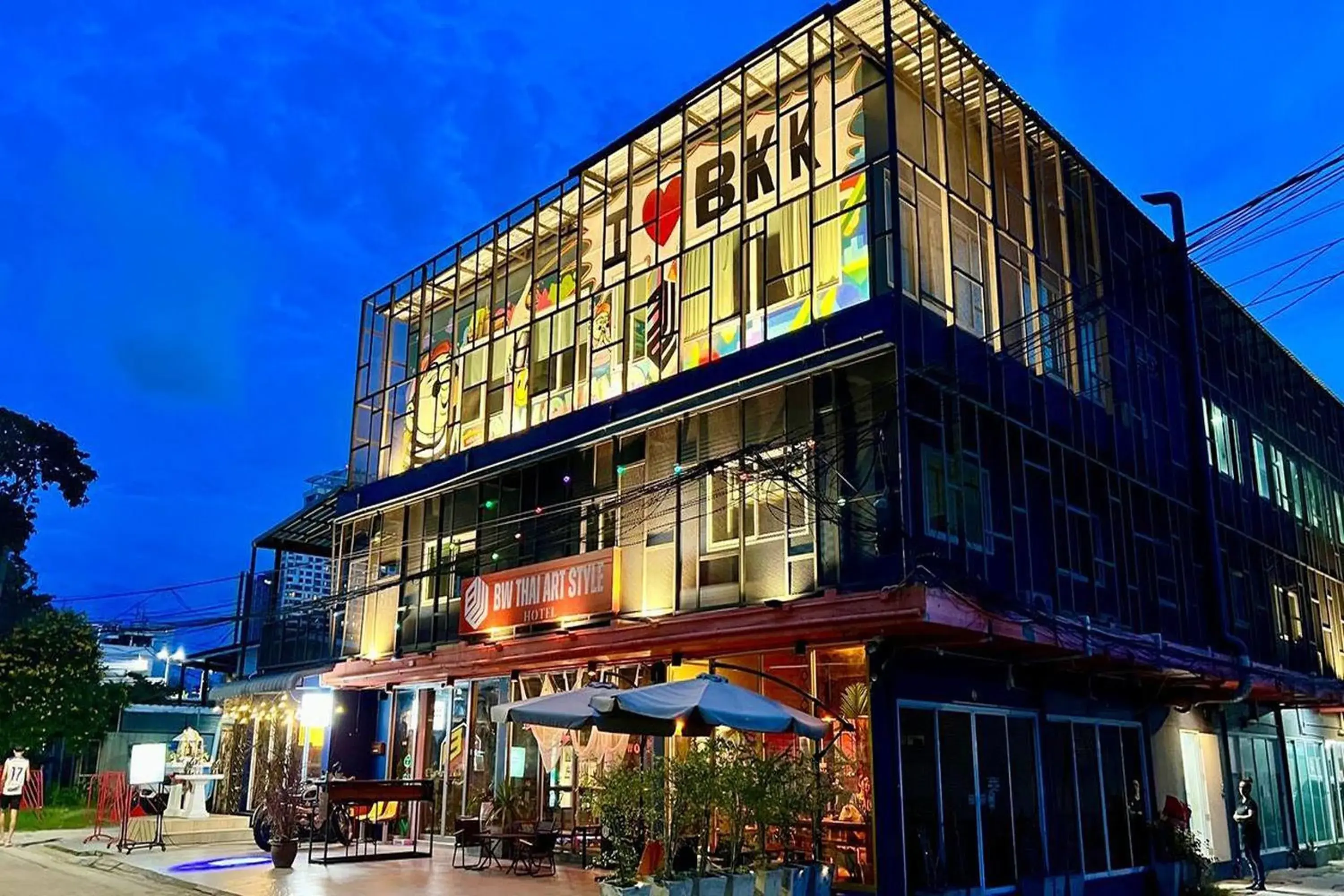 Property building in BW Thai Art Style Hotel Property building in BW Thai Art Style Hotel