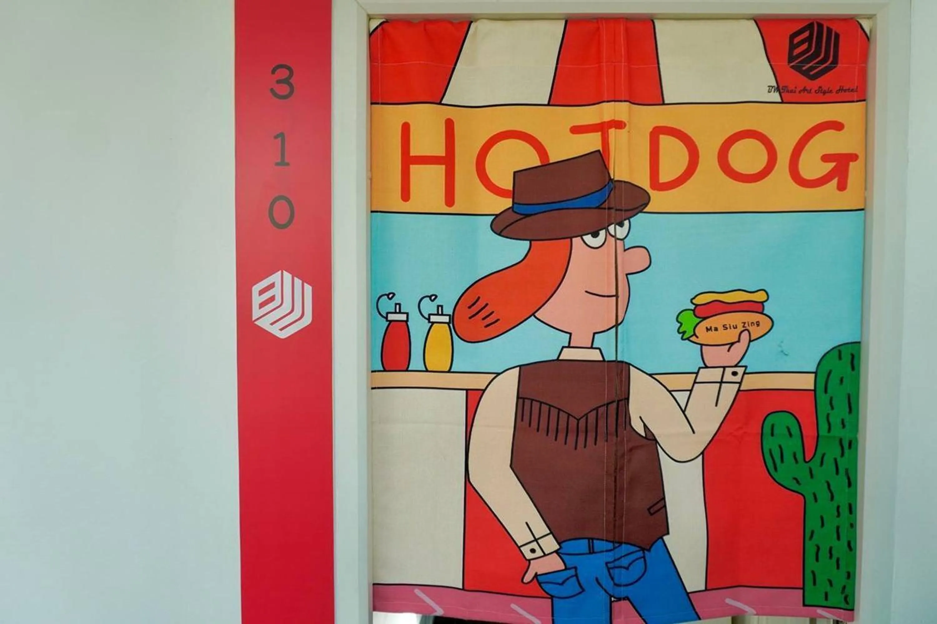 Bedroom in BW Thai Art Style Hotel