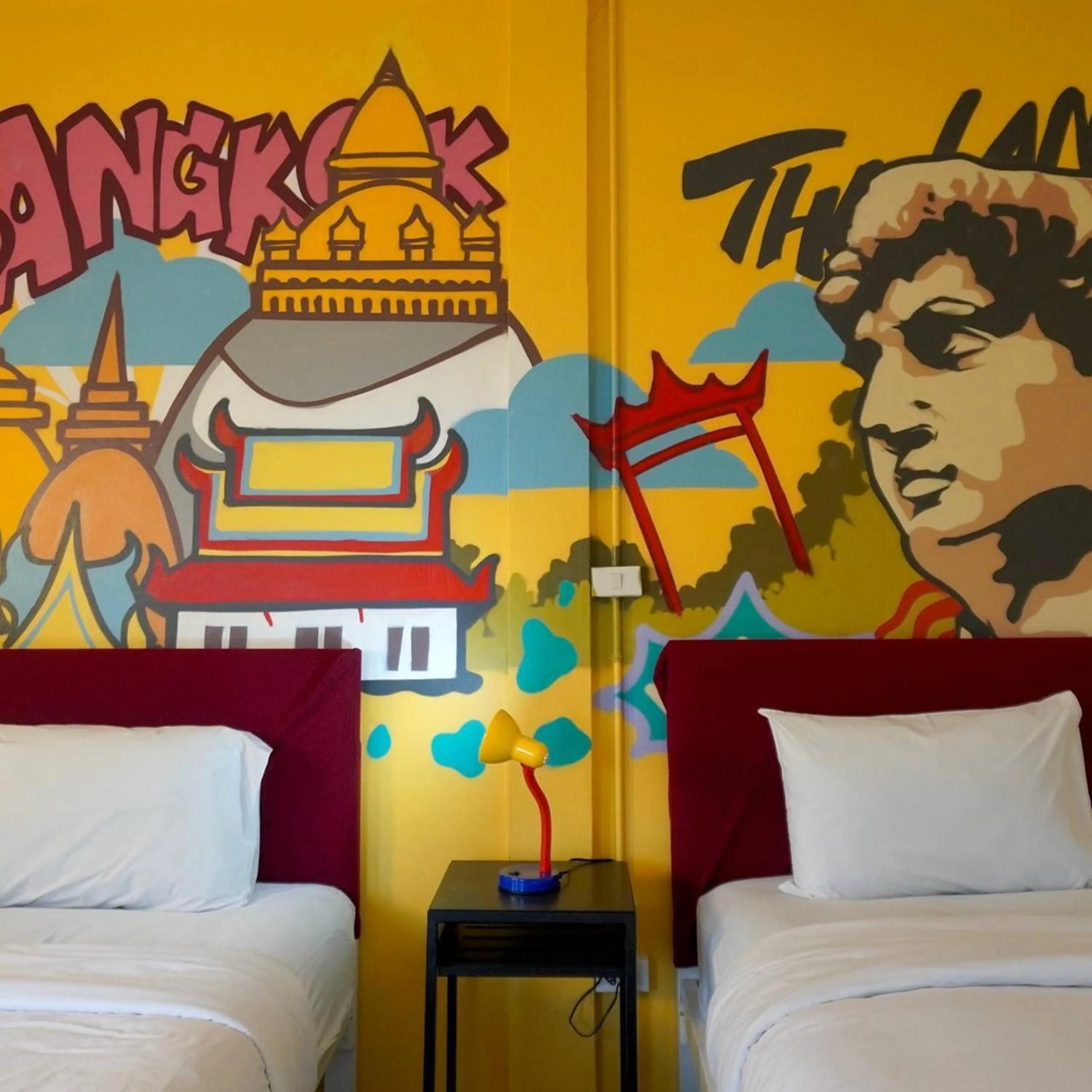 Bed in BW Thai Art Style Hotel