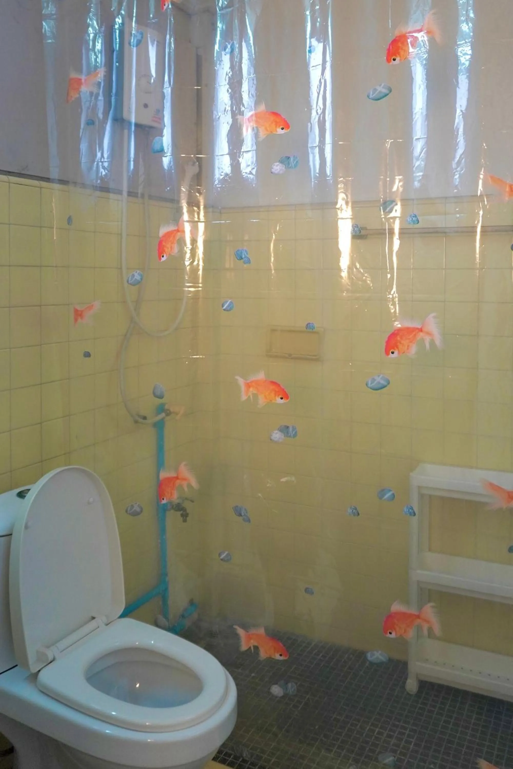 Shower in BW Thai Art Style Hotel