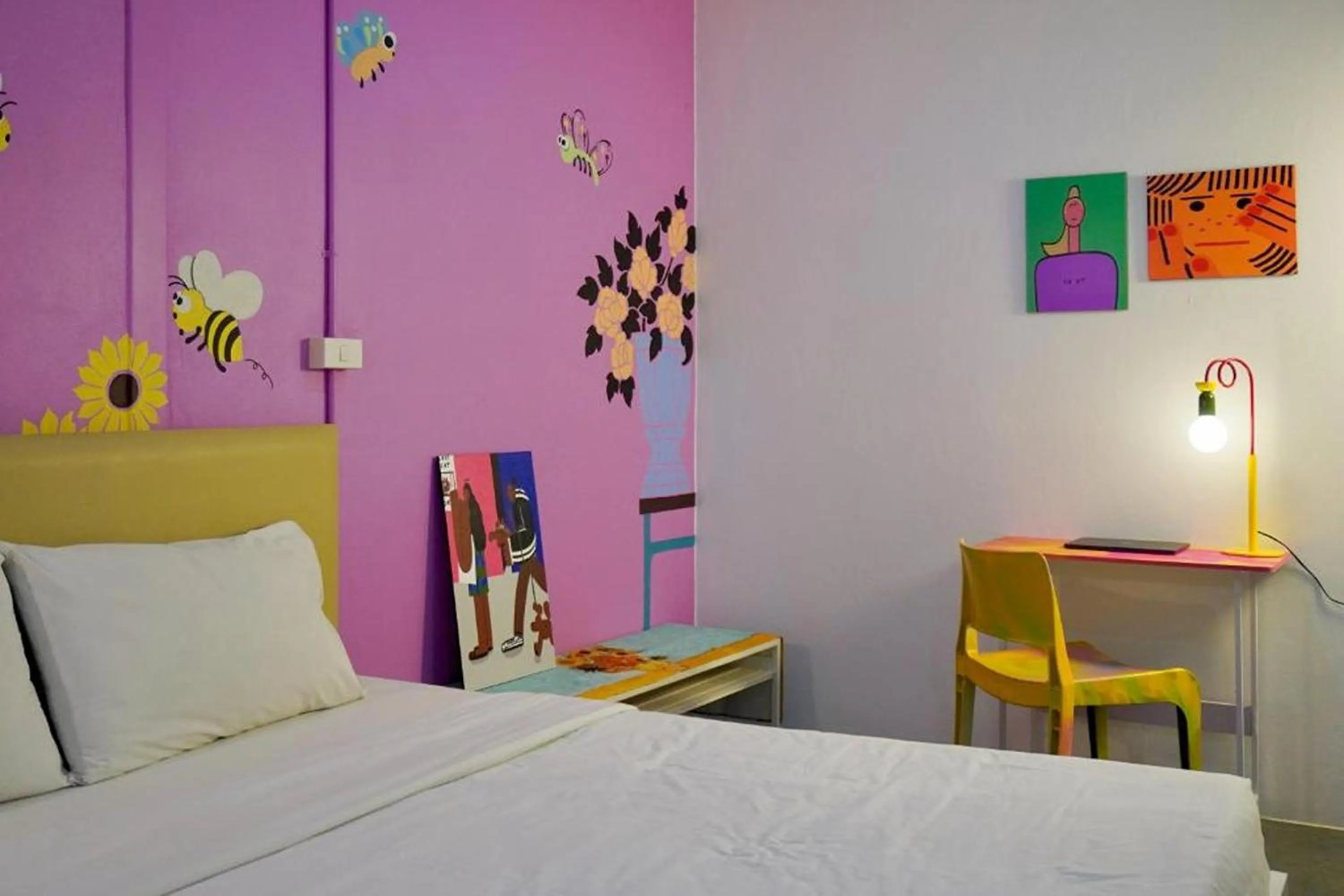 Bed in BW Thai Art Style Hotel