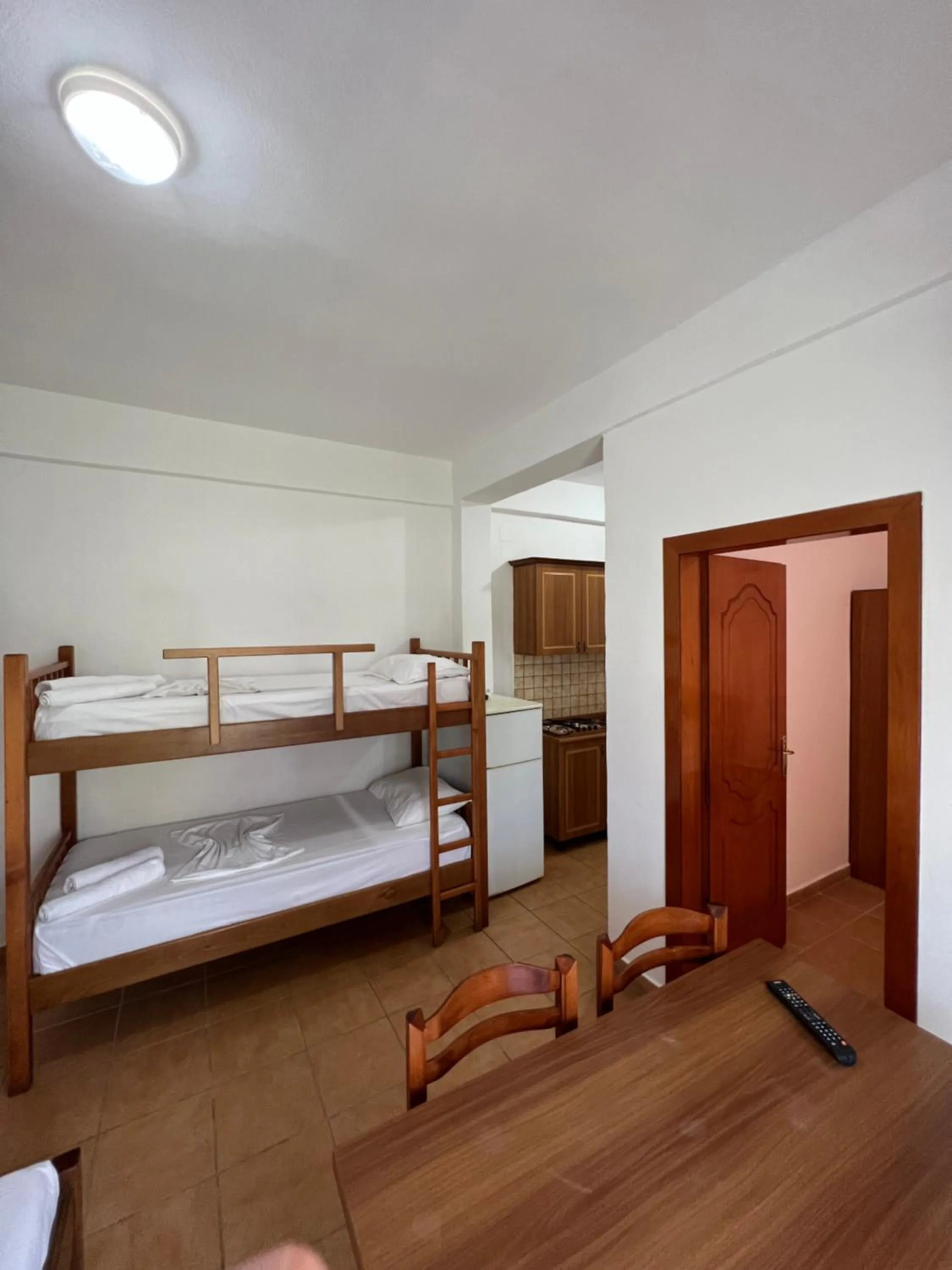 Bed in Hotel Athina