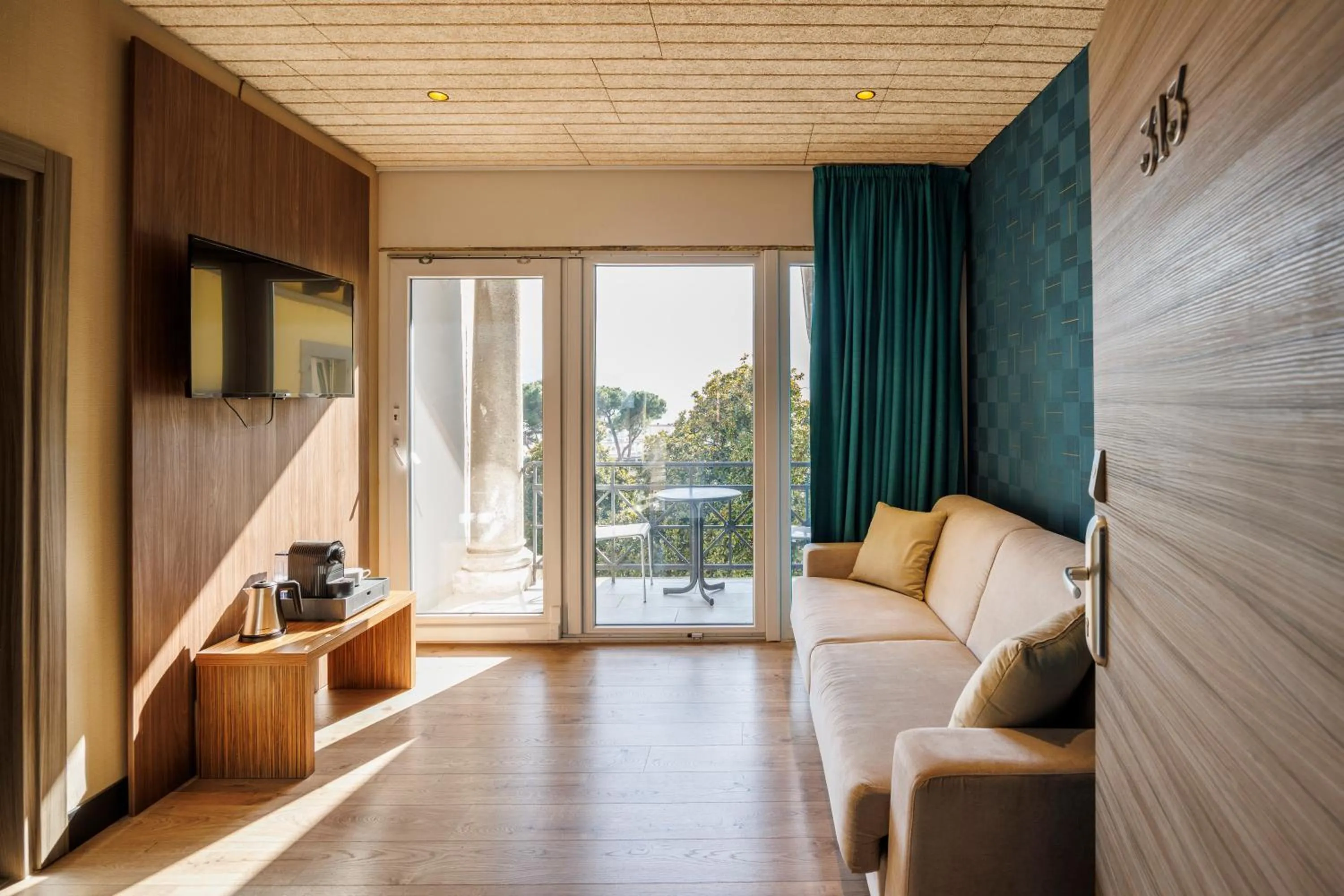 Living room in Grand Hotel Riva