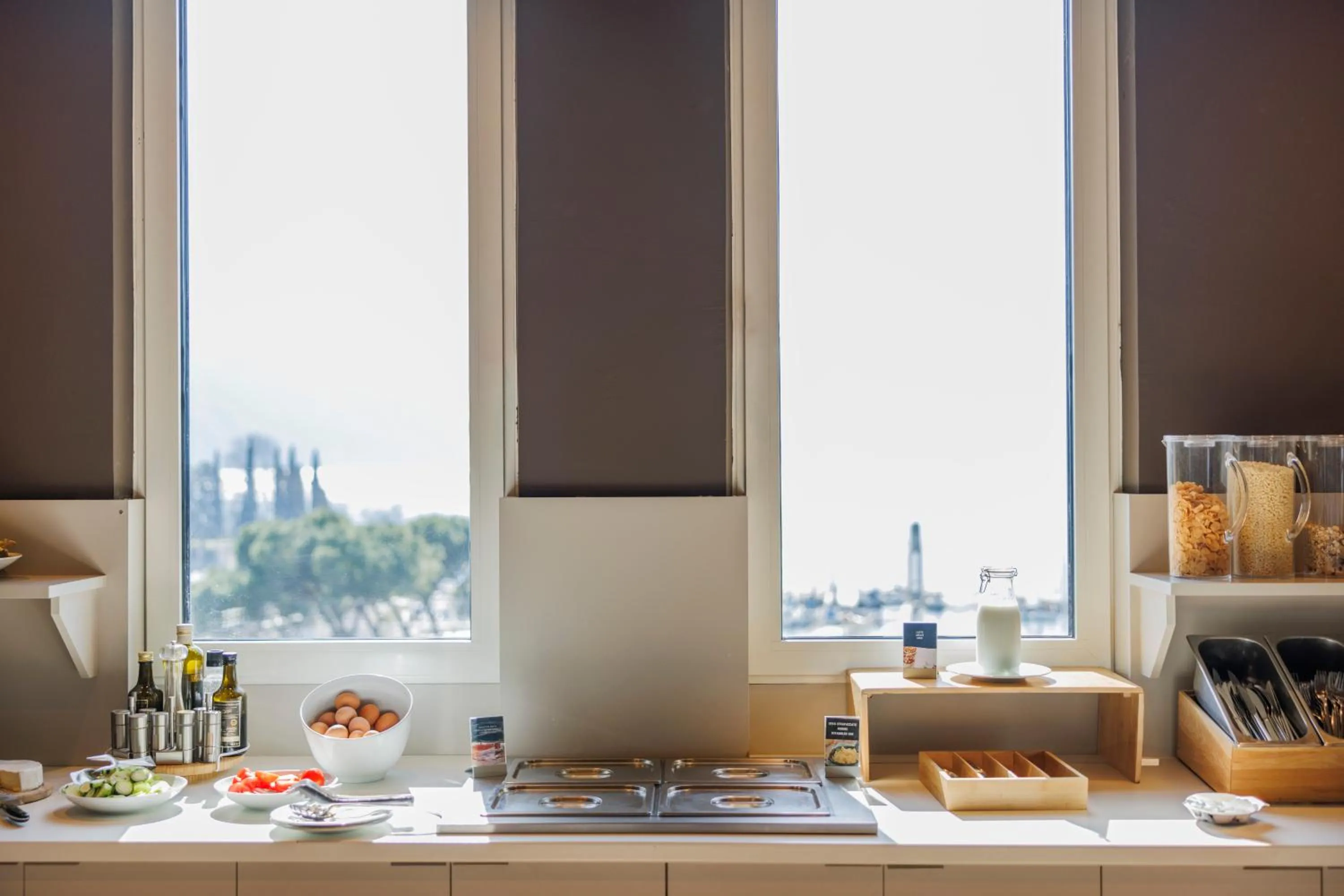 Buffet breakfast in Grand Hotel Riva