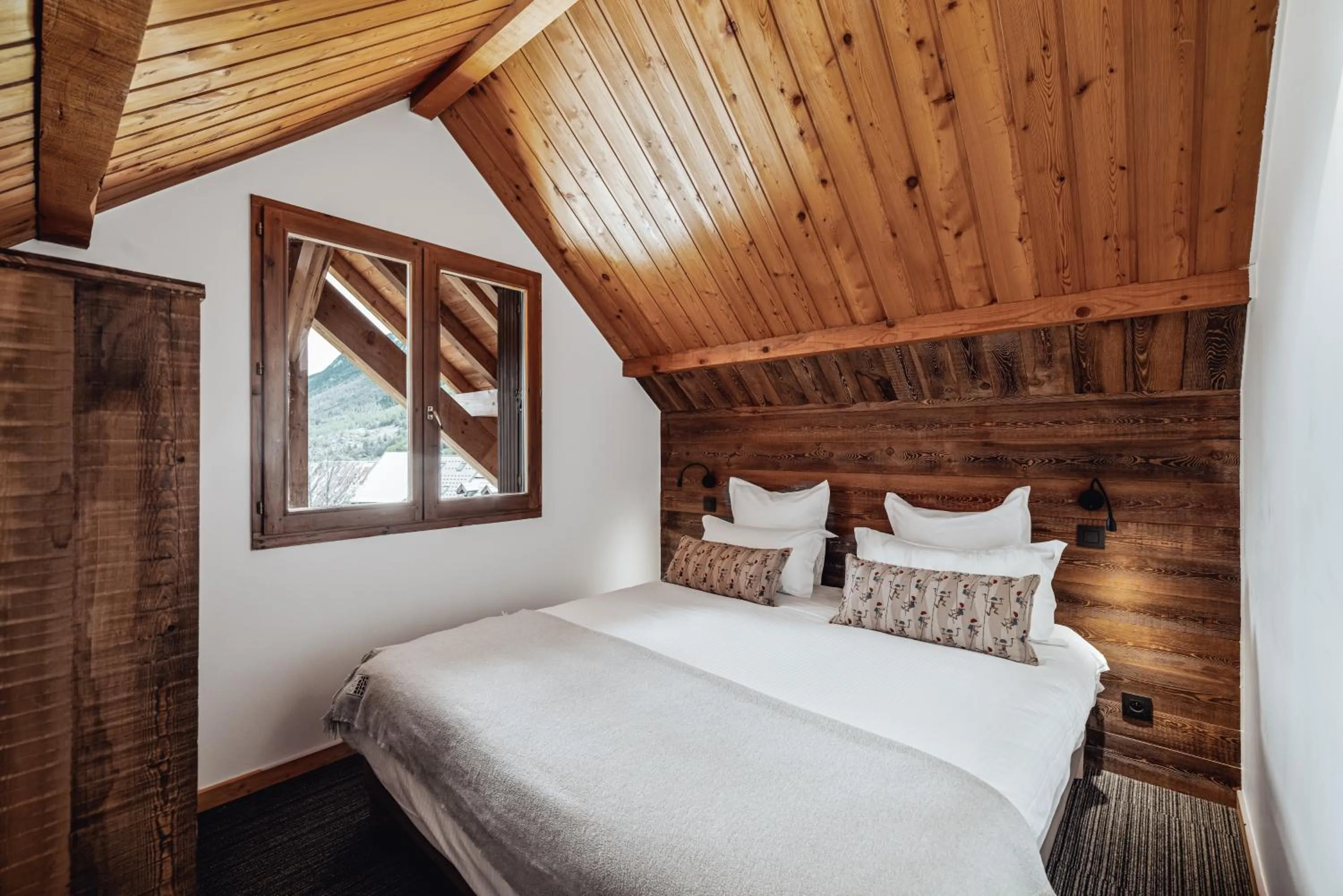 Bed in Alliey & Spa Piscine Appart-hôtel Serre chevalier