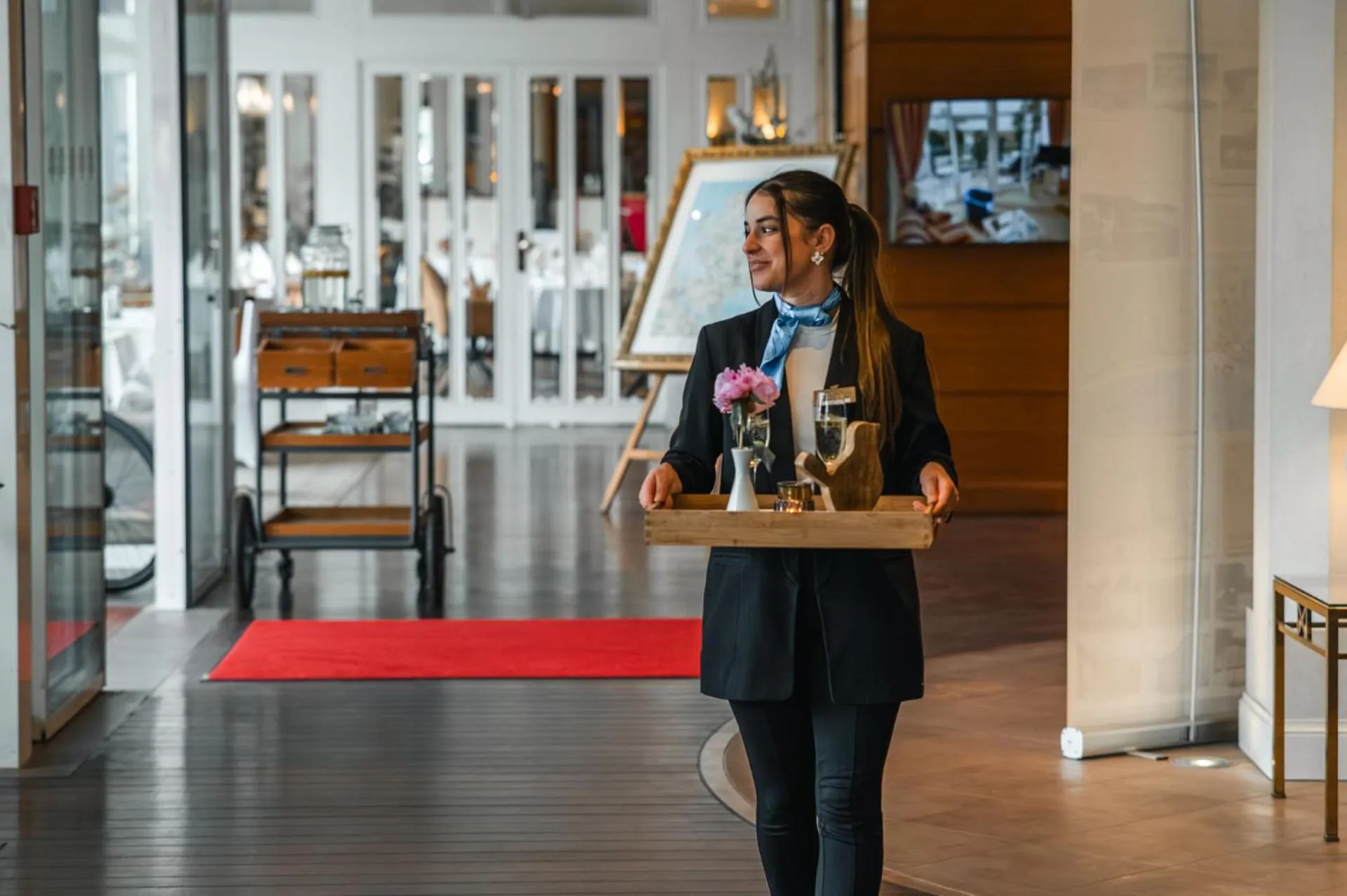 Lobby or reception in Grand Hotel Binz